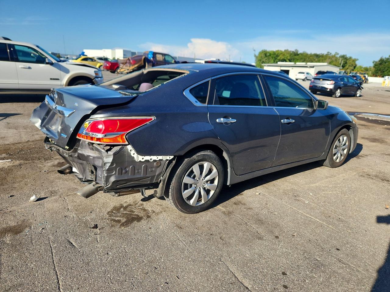 2014 Nissan Altima 2.5 S Gray vin: 1N4AL3AP9EN367312