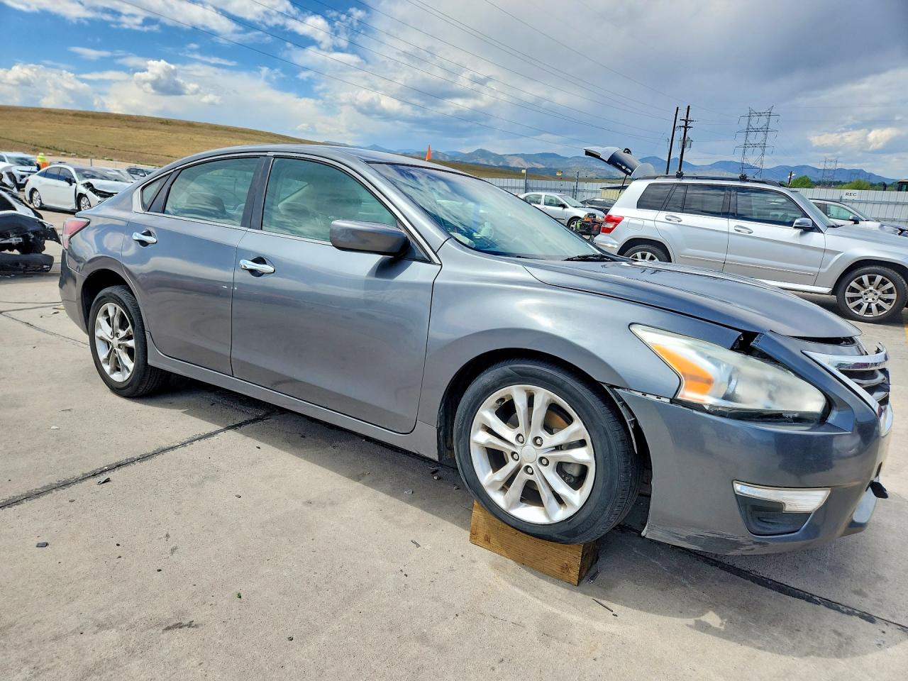 2014 Nissan Altima 2.5 S Gray vin: 1N4AL3AP9EN375216