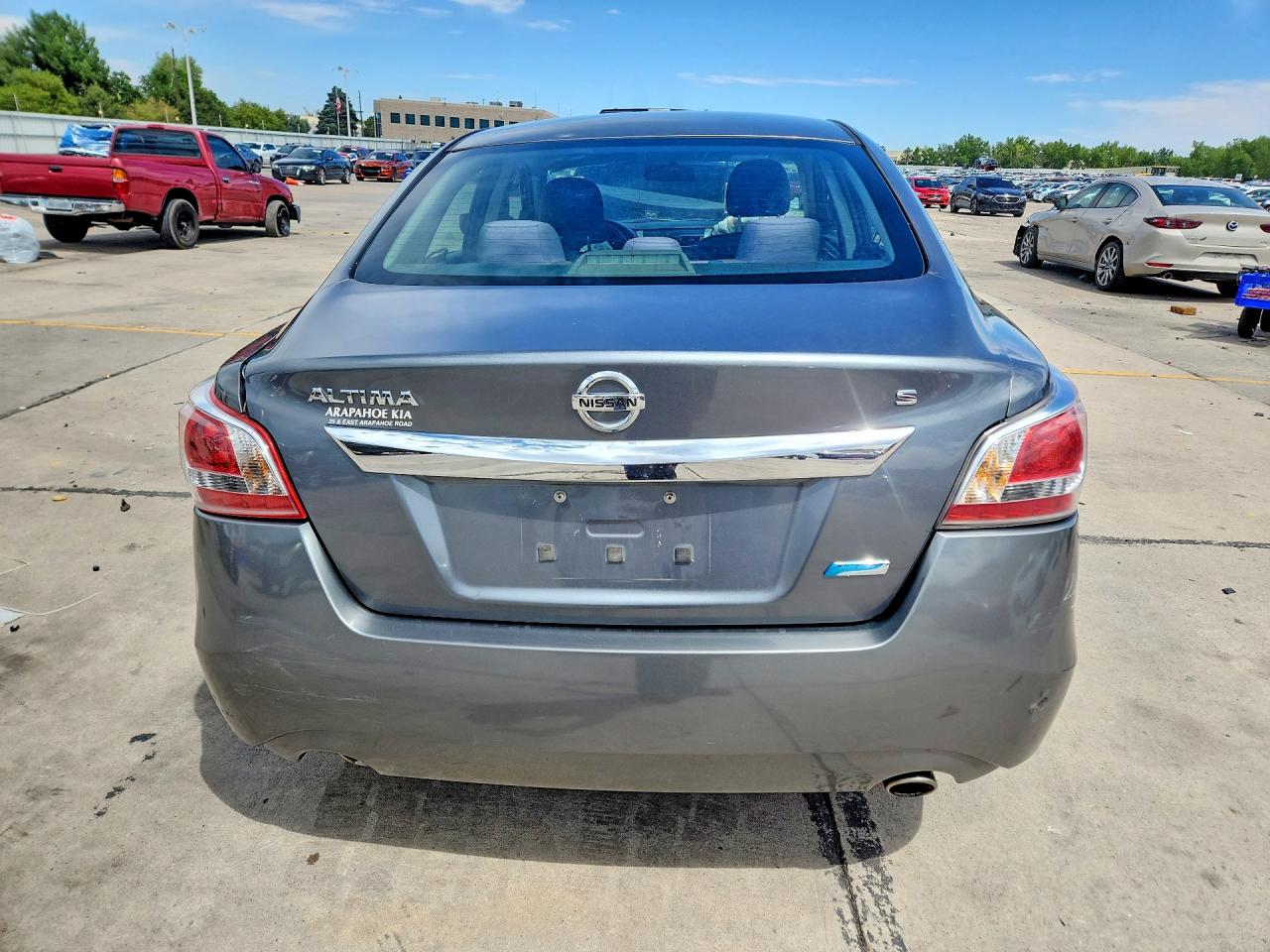 2014 Nissan Altima 2.5 S Gray vin: 1N4AL3AP9EN375216