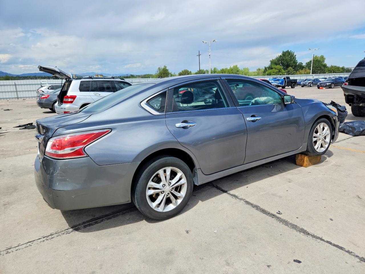 2014 Nissan Altima 2.5 S Gray vin: 1N4AL3AP9EN375216