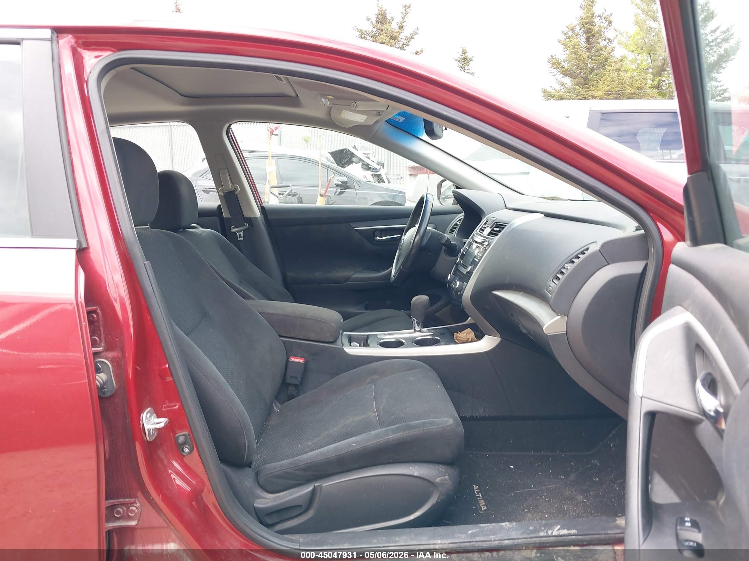 2015 Nissan Altima 2.5 Sv Red vin: 1N4AL3AP9FC101432