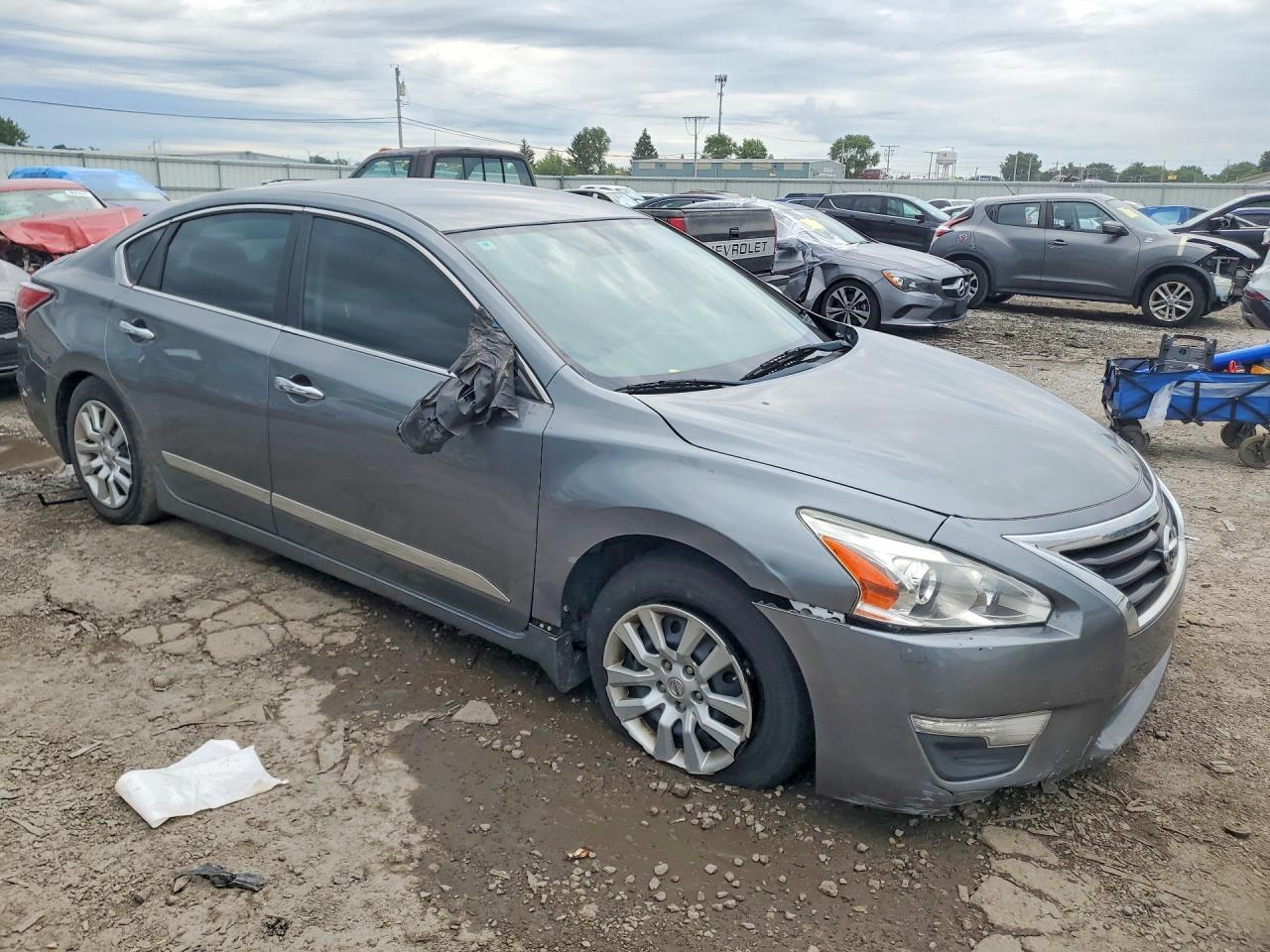 2015 Nissan Altima 2.5 S Gray vin: 1N4AL3AP9FC101933