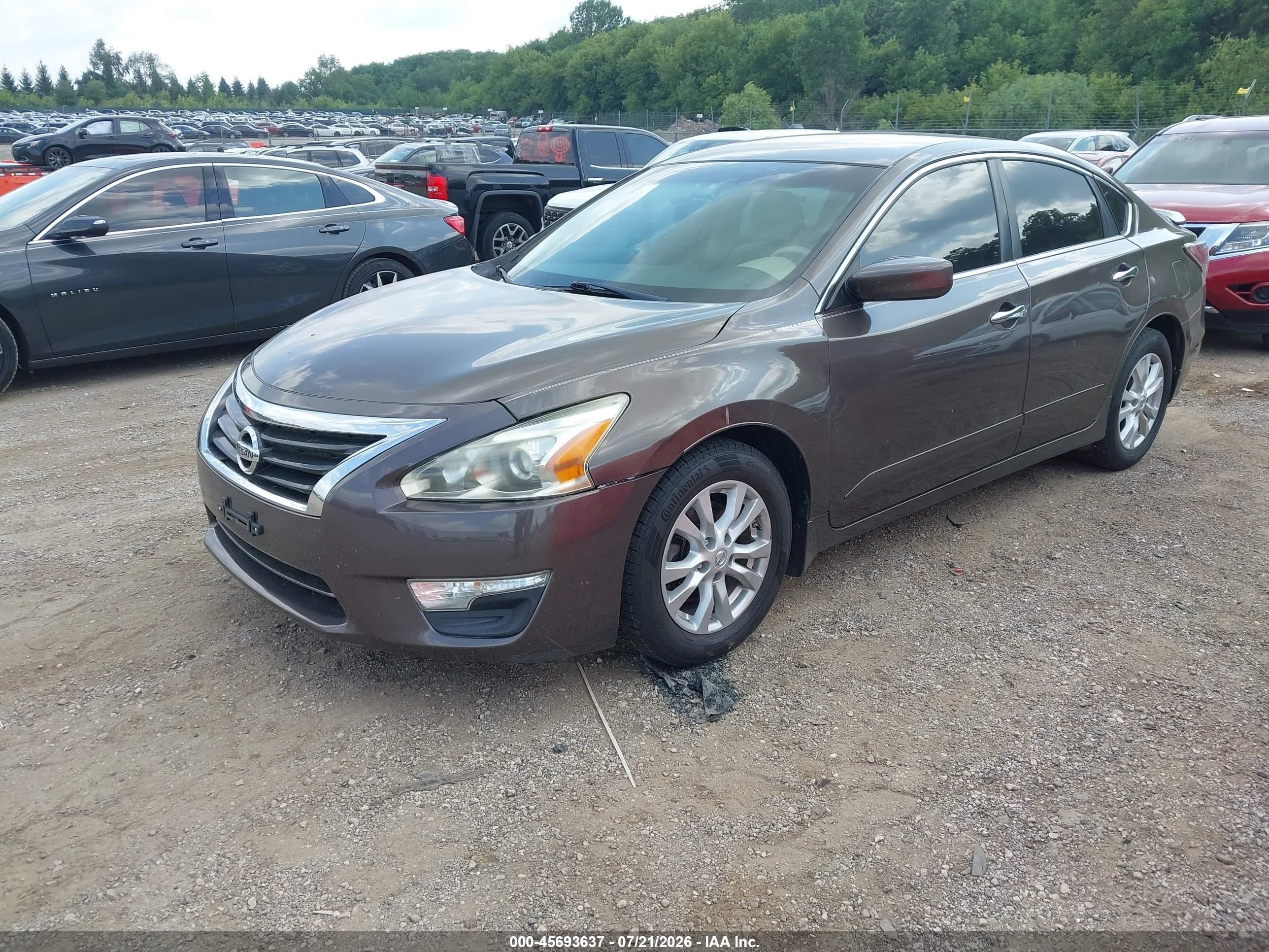 2015 Nissan Altima 2.5 S Gray vin: 1N4AL3AP9FC102189