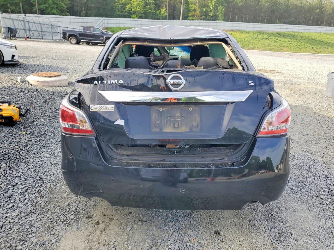 2015 Nissan Altima 2.5 S Black vin: 1N4AL3AP9FC105593