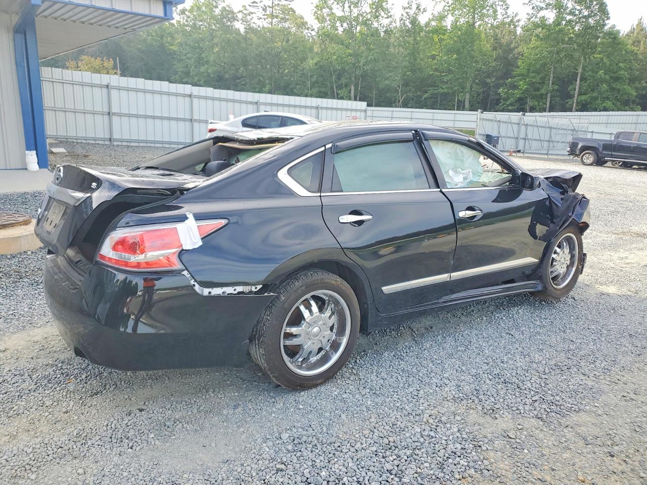 2015 Nissan Altima 2.5 S Black vin: 1N4AL3AP9FC105593