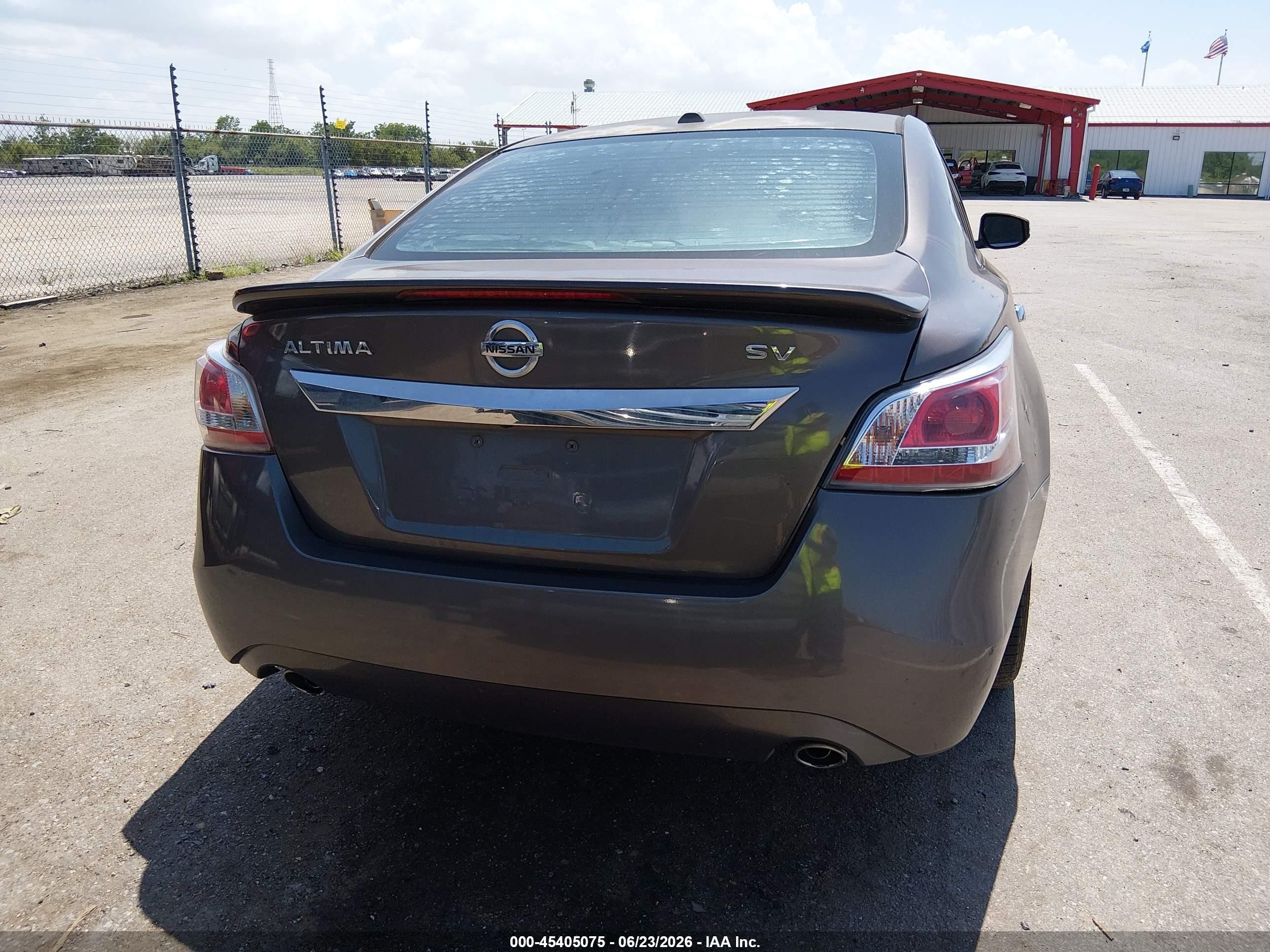 2015 Nissan Altima 2.5 Sv Brown vin: 1N4AL3AP9FC109255