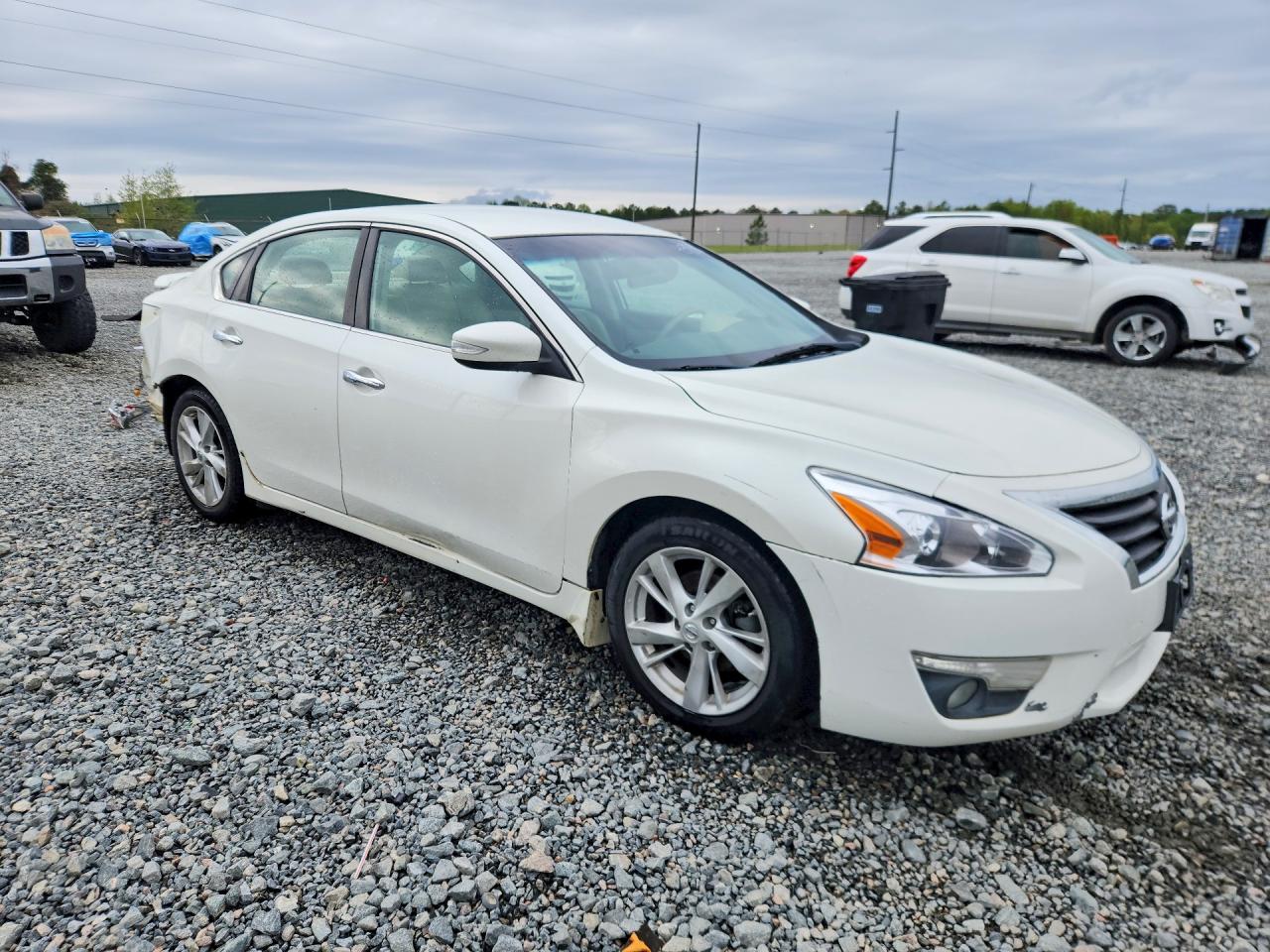2015 Nissan Altima 2.5 Sl Белый vin: 1N4AL3AP9FC112656