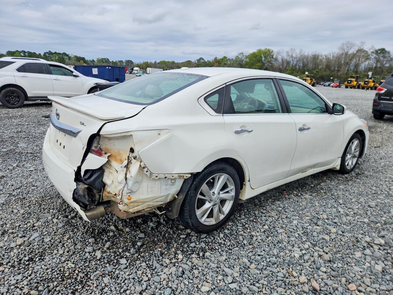 2015 Nissan Altima 2.5 Sl Белый vin: 1N4AL3AP9FC112656
