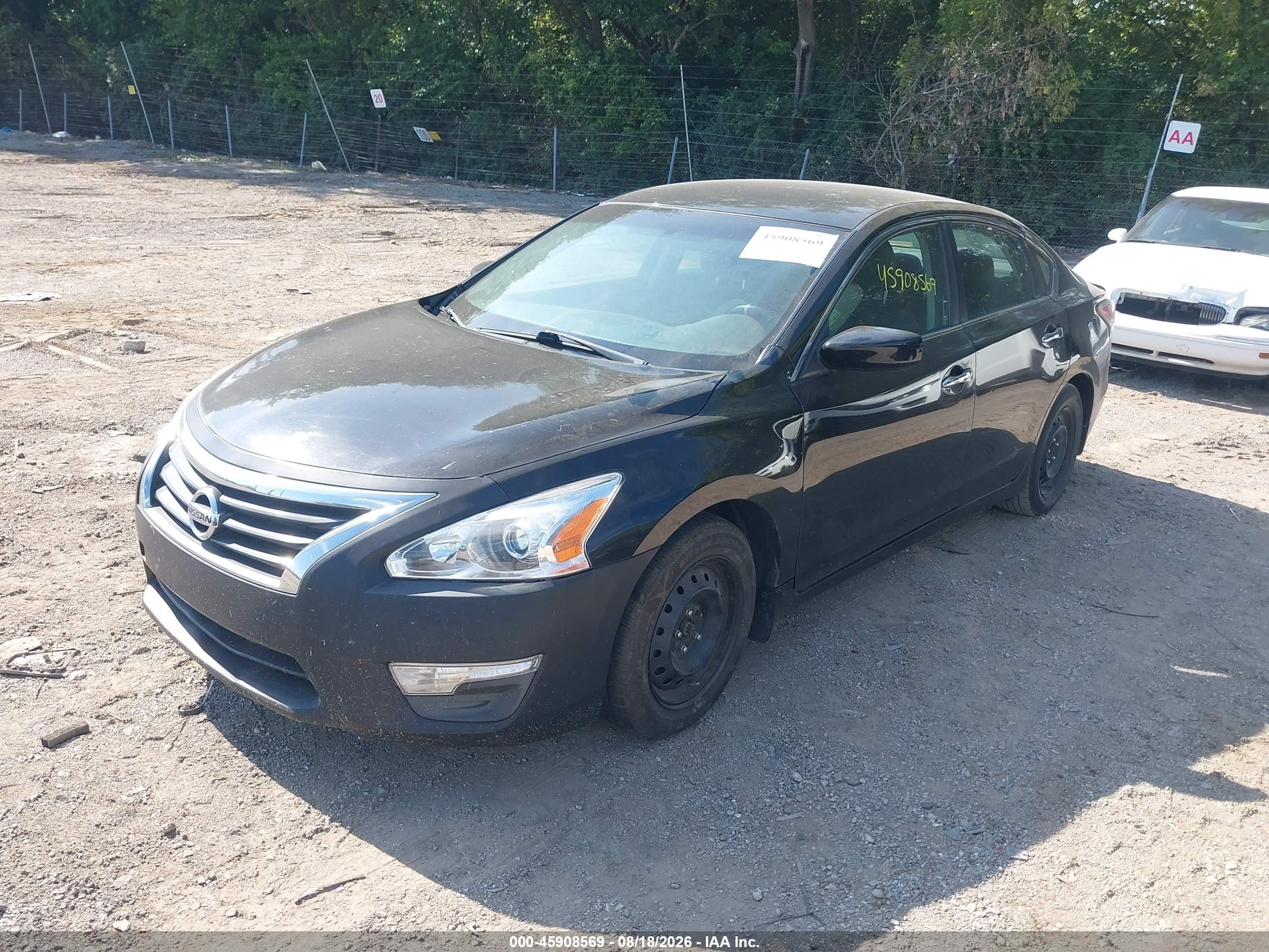 2015 Nissan Altima 2.5 S Black vin: 1N4AL3AP9FC113340
