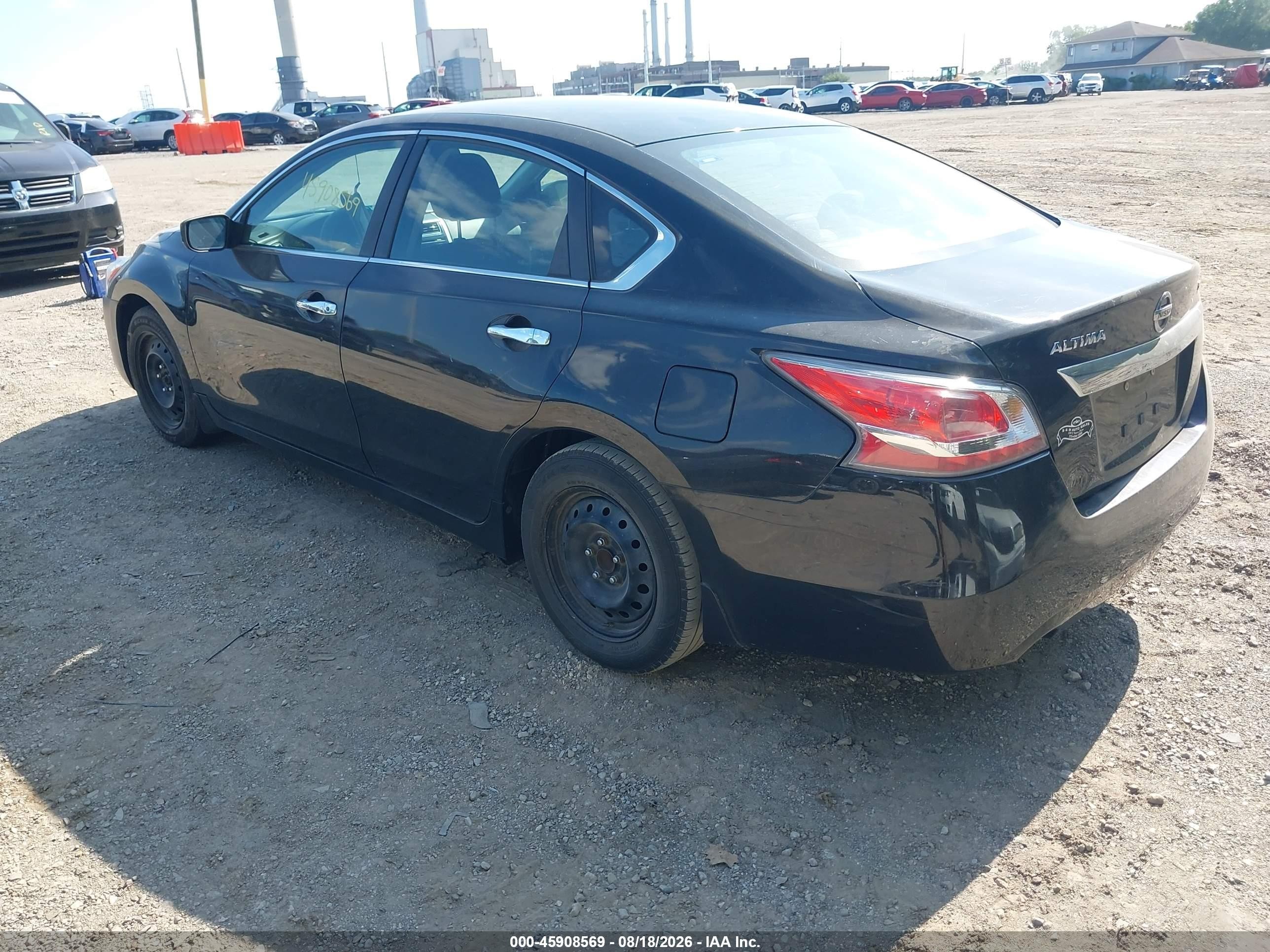 2015 Nissan Altima 2.5 S Black vin: 1N4AL3AP9FC113340
