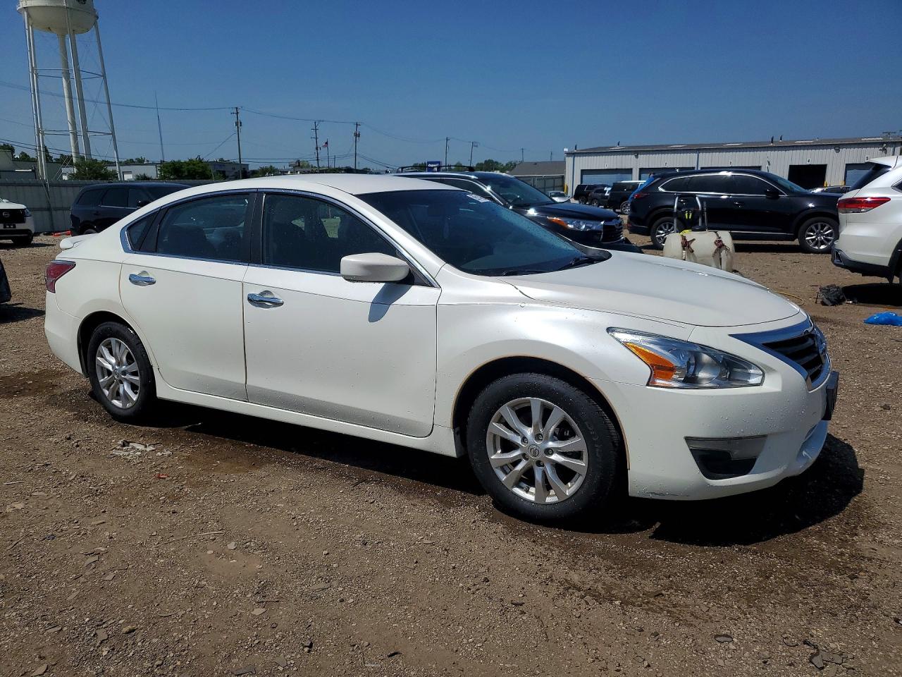 2015 Nissan Altima 2.5 S White vin: 1N4AL3AP9FC113550