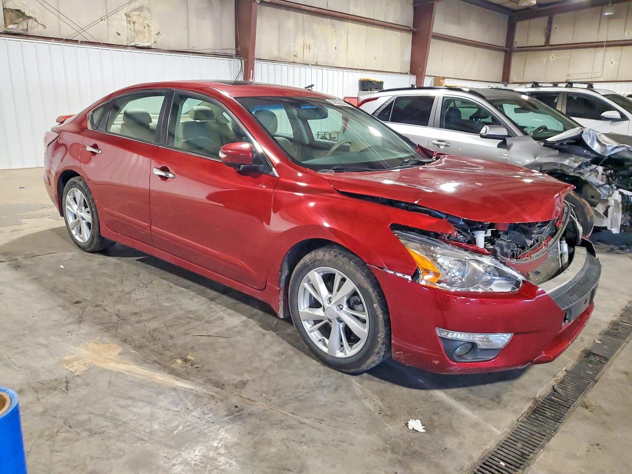 2015 Nissan Altima Red vin: 1N4AL3AP9FC114276