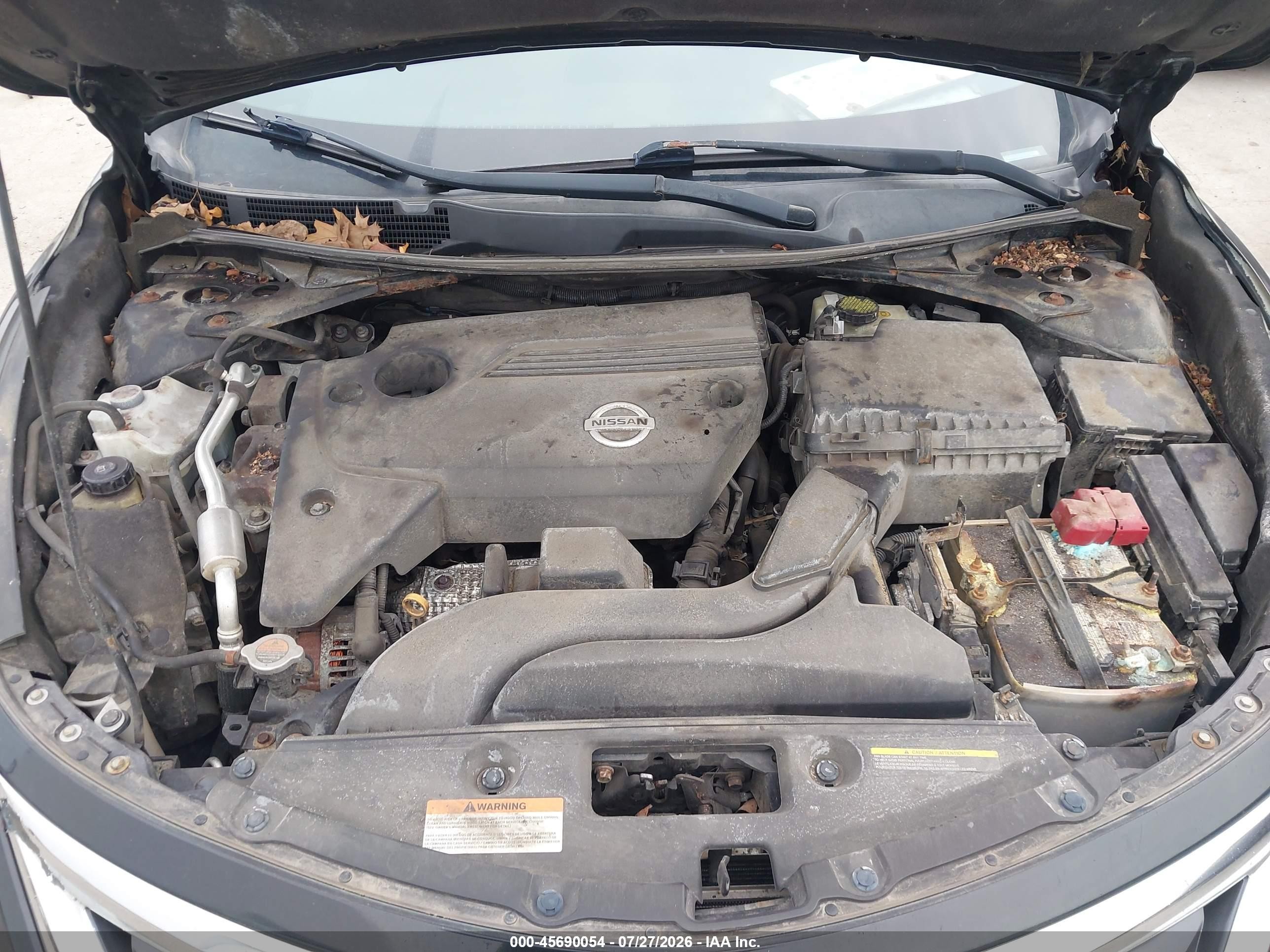 2015 Nissan Altima 2.5 Sv Black vin: 1N4AL3AP9FC134057