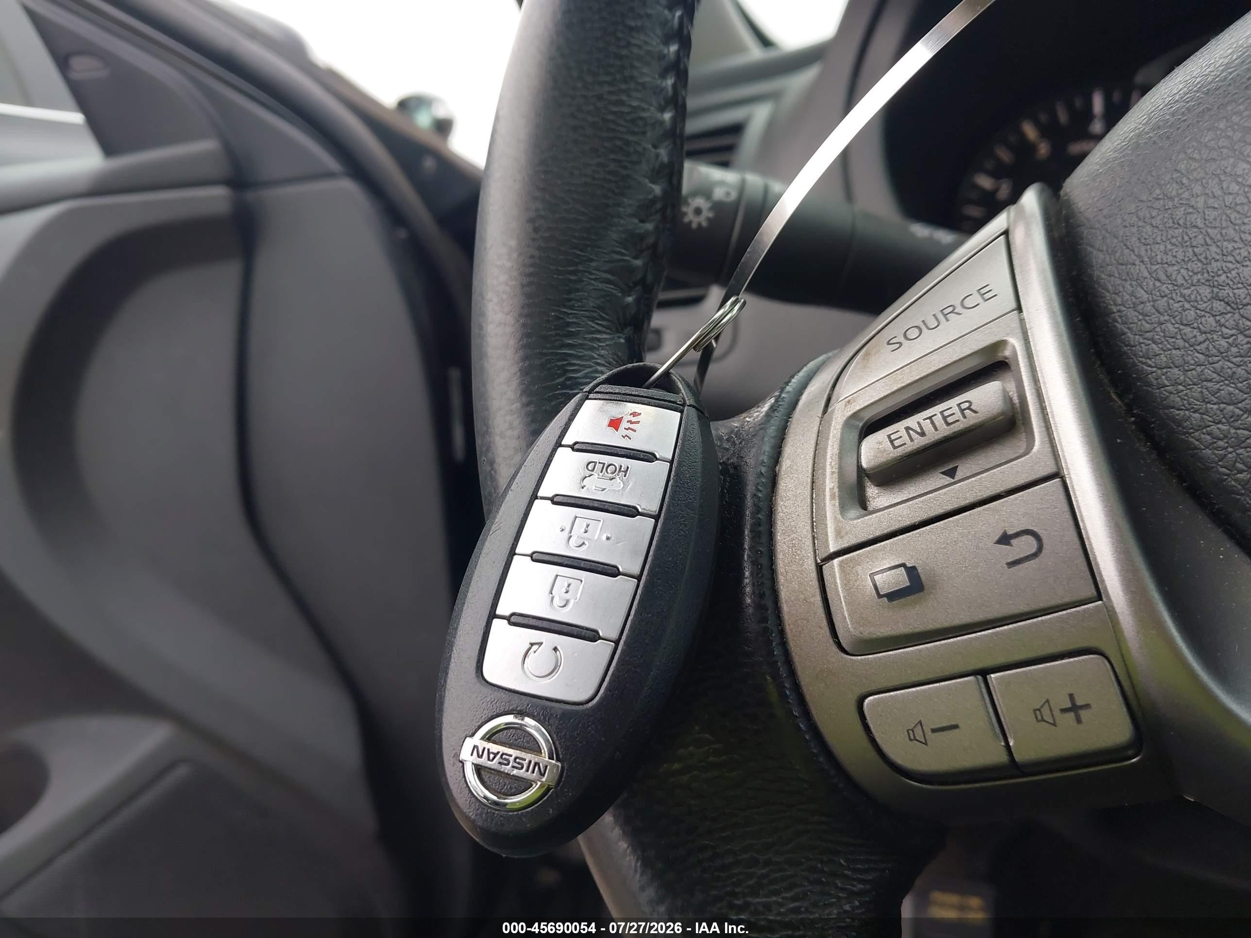 2015 Nissan Altima 2.5 Sv Black vin: 1N4AL3AP9FC134057