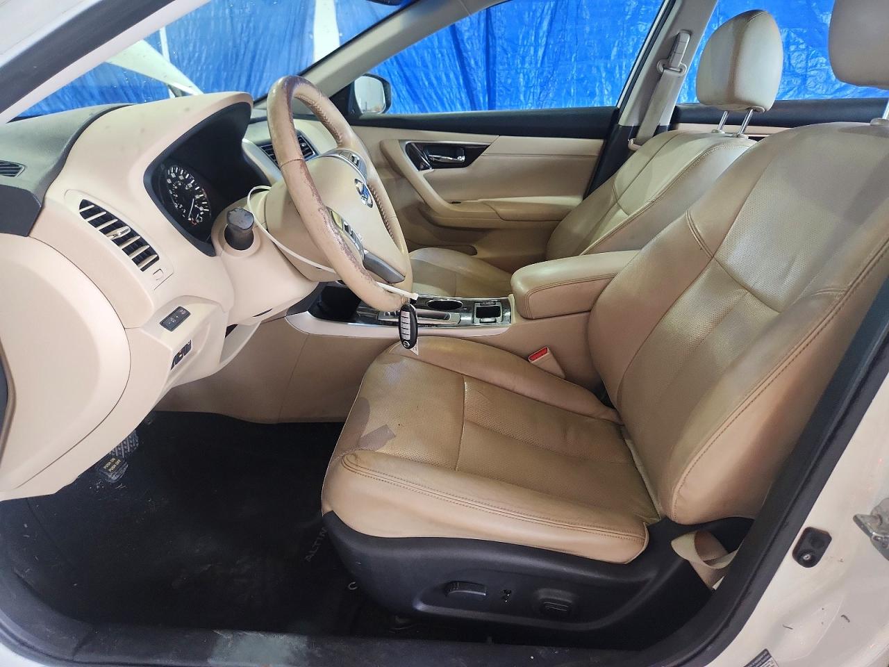 2015 Nissan Altima 2.5 Sl White vin: 1N4AL3AP9FC136150