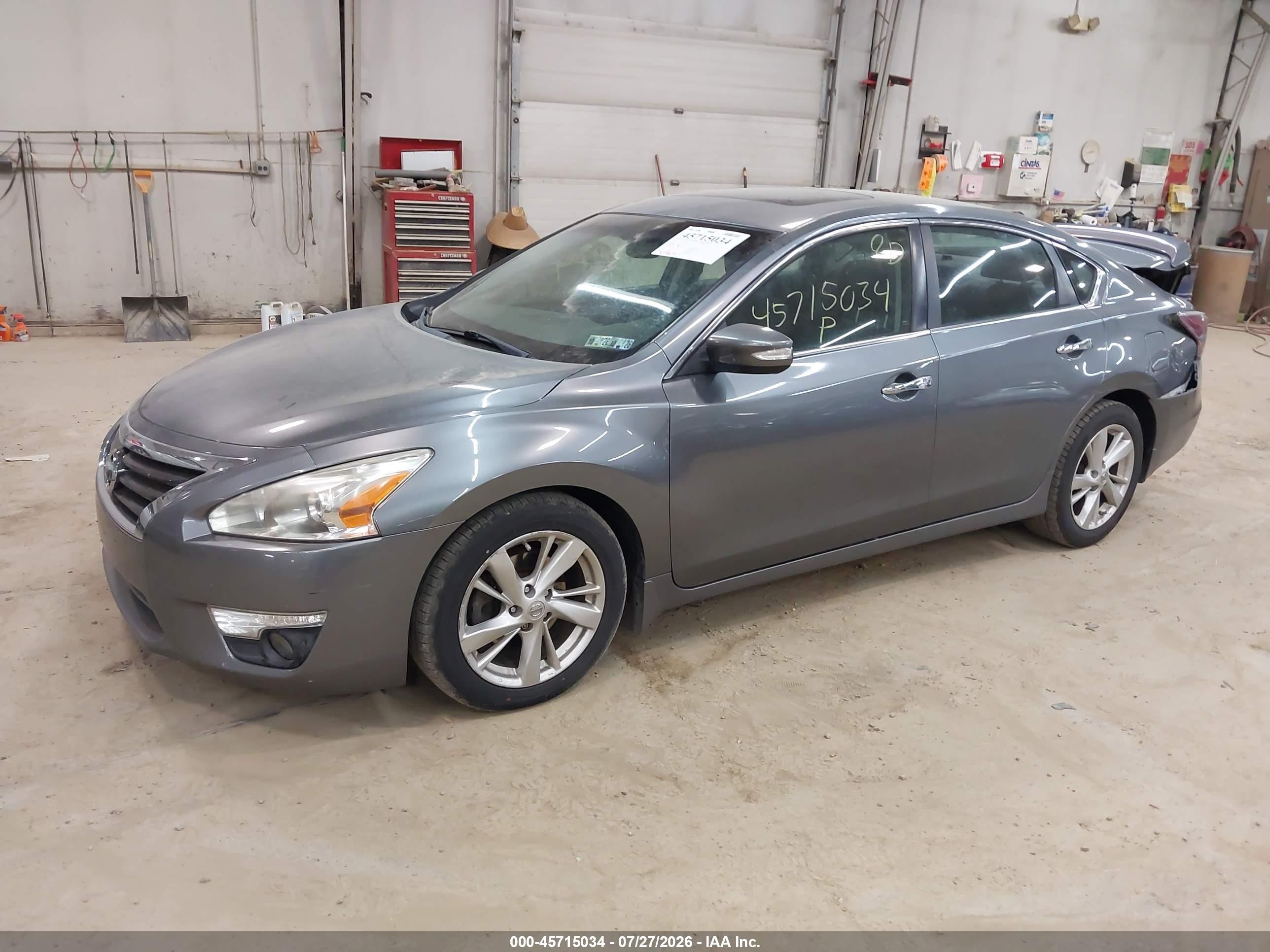 2015 Nissan Altima 2.5 Sl Silver vin: 1N4AL3AP9FC142496