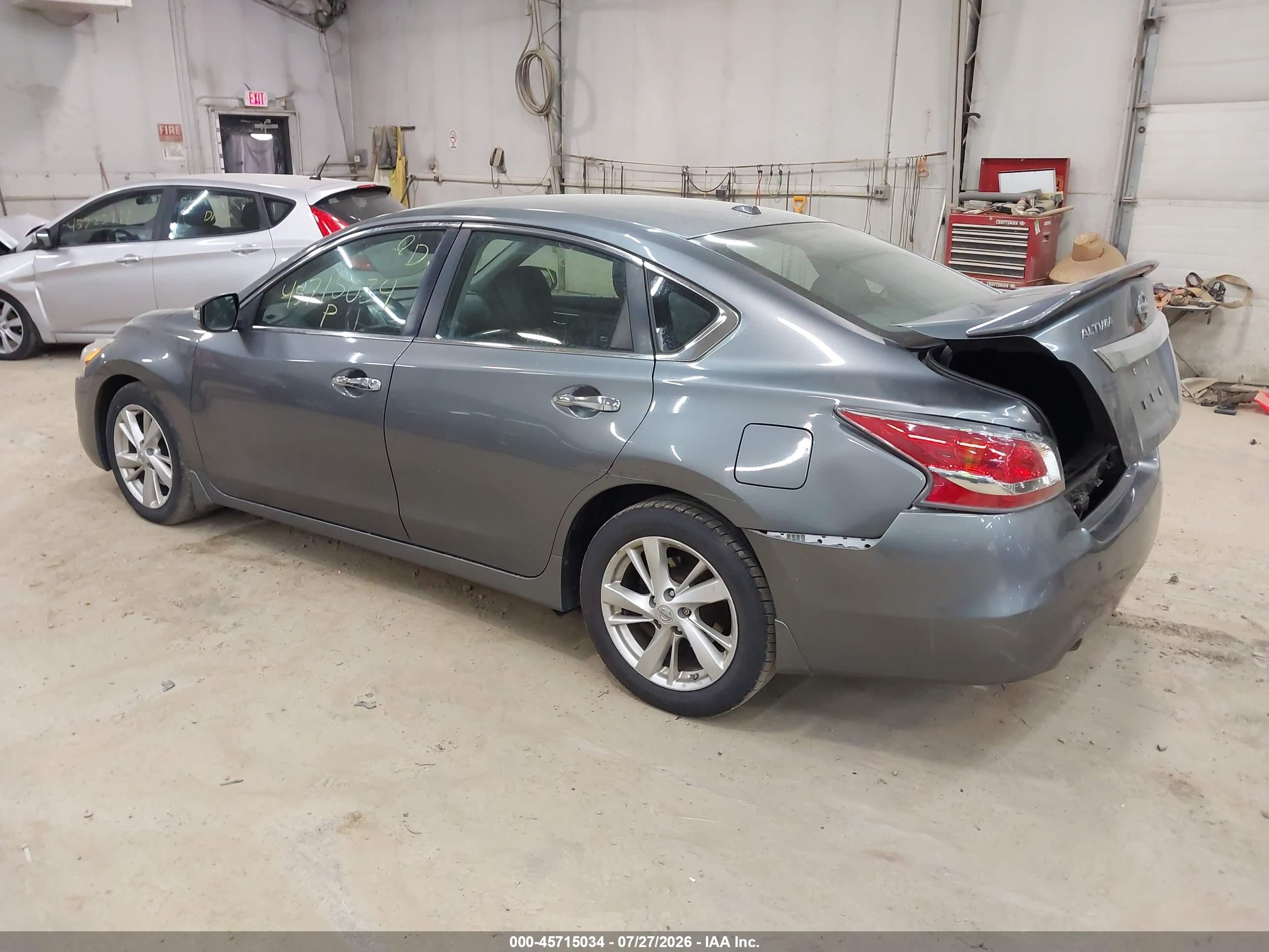 2015 Nissan Altima 2.5 Sl Silver vin: 1N4AL3AP9FC142496