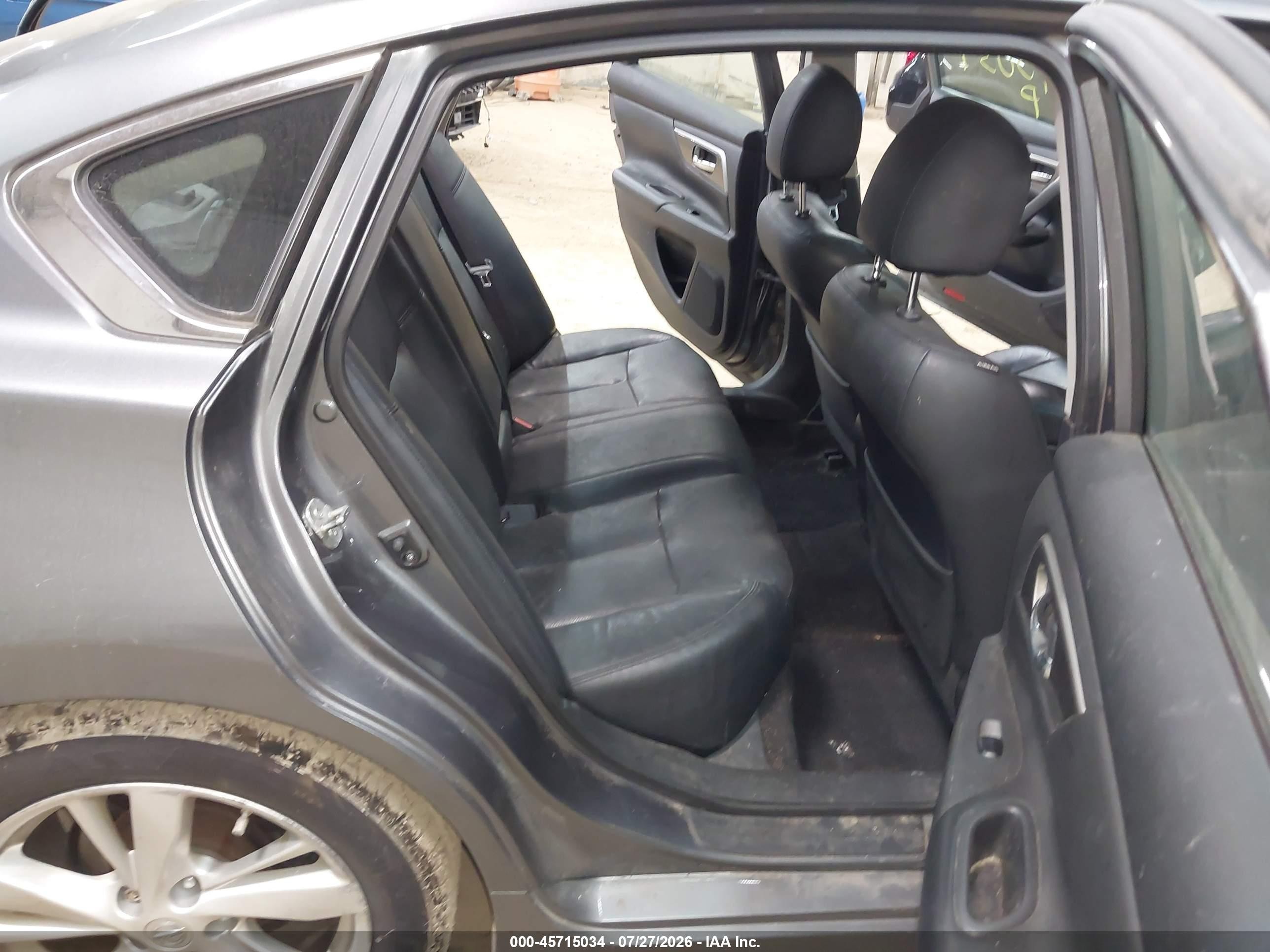 2015 Nissan Altima 2.5 Sl Silver vin: 1N4AL3AP9FC142496