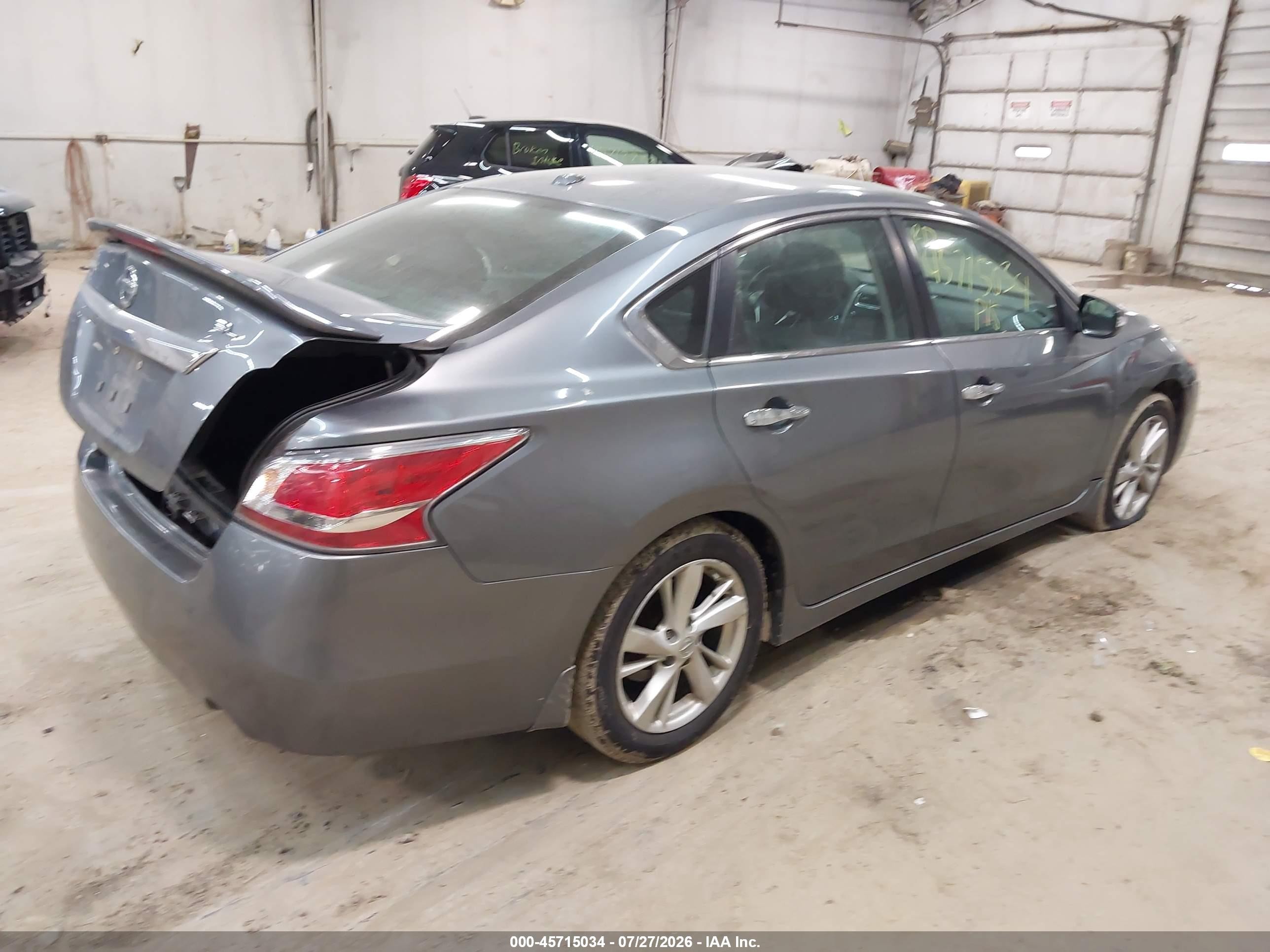 2015 Nissan Altima 2.5 Sl Silver vin: 1N4AL3AP9FC142496
