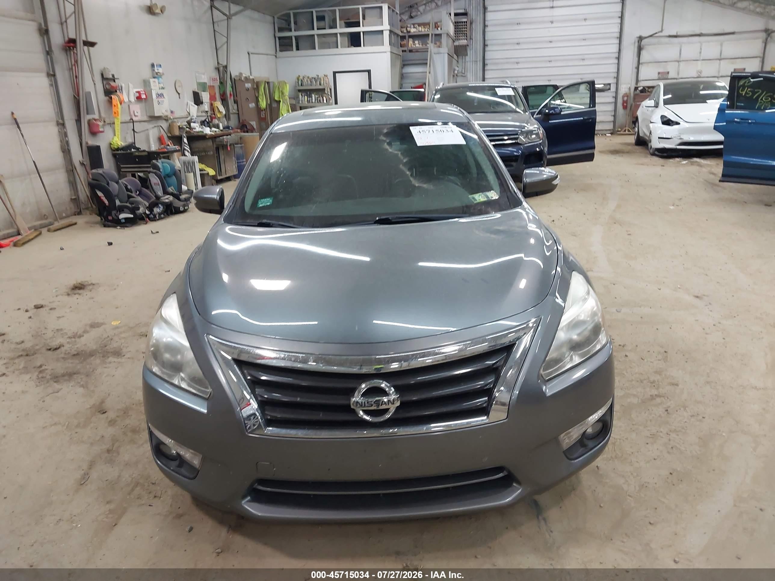 2015 Nissan Altima 2.5 Sl Silver vin: 1N4AL3AP9FC142496