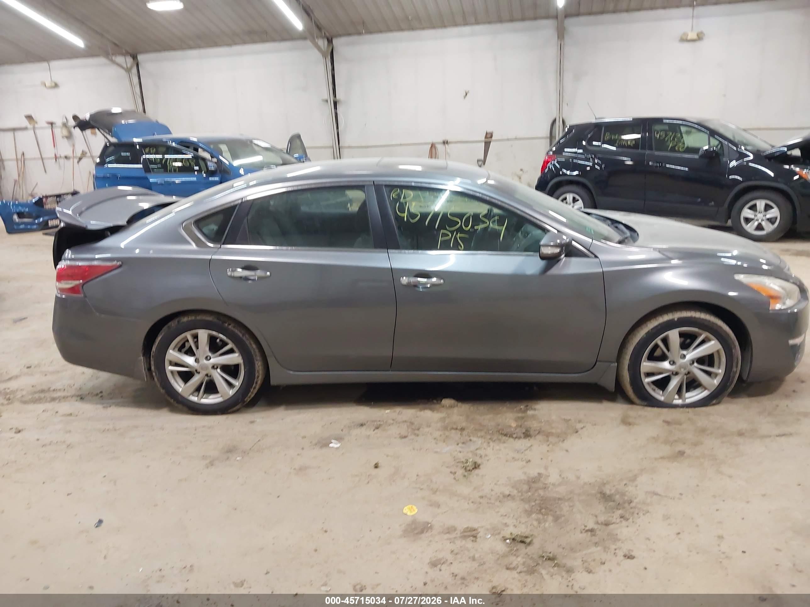 2015 Nissan Altima 2.5 Sl Silver vin: 1N4AL3AP9FC142496