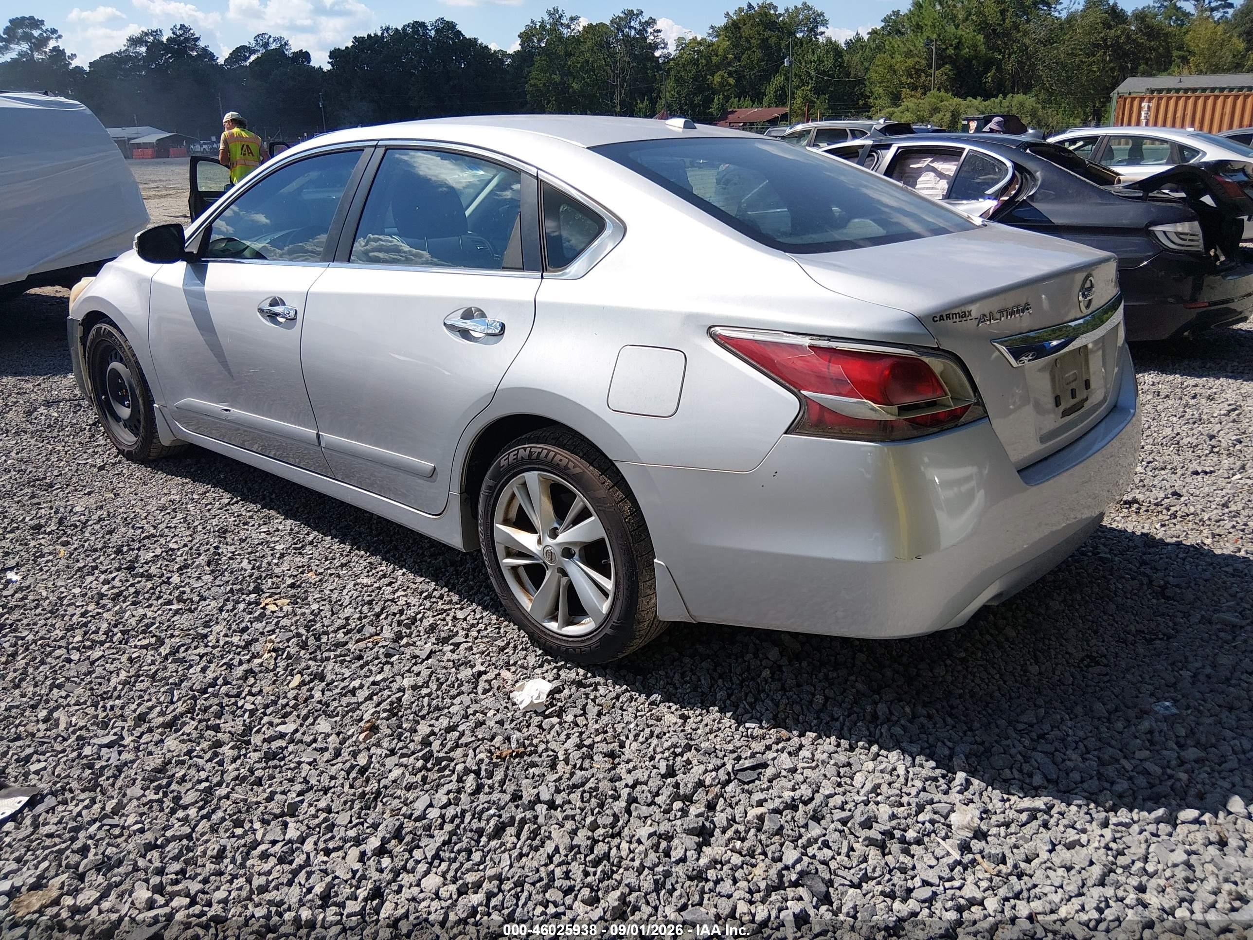 2015 Nissan Altima 2.5 Sl Silver vin: 1N4AL3AP9FC144166