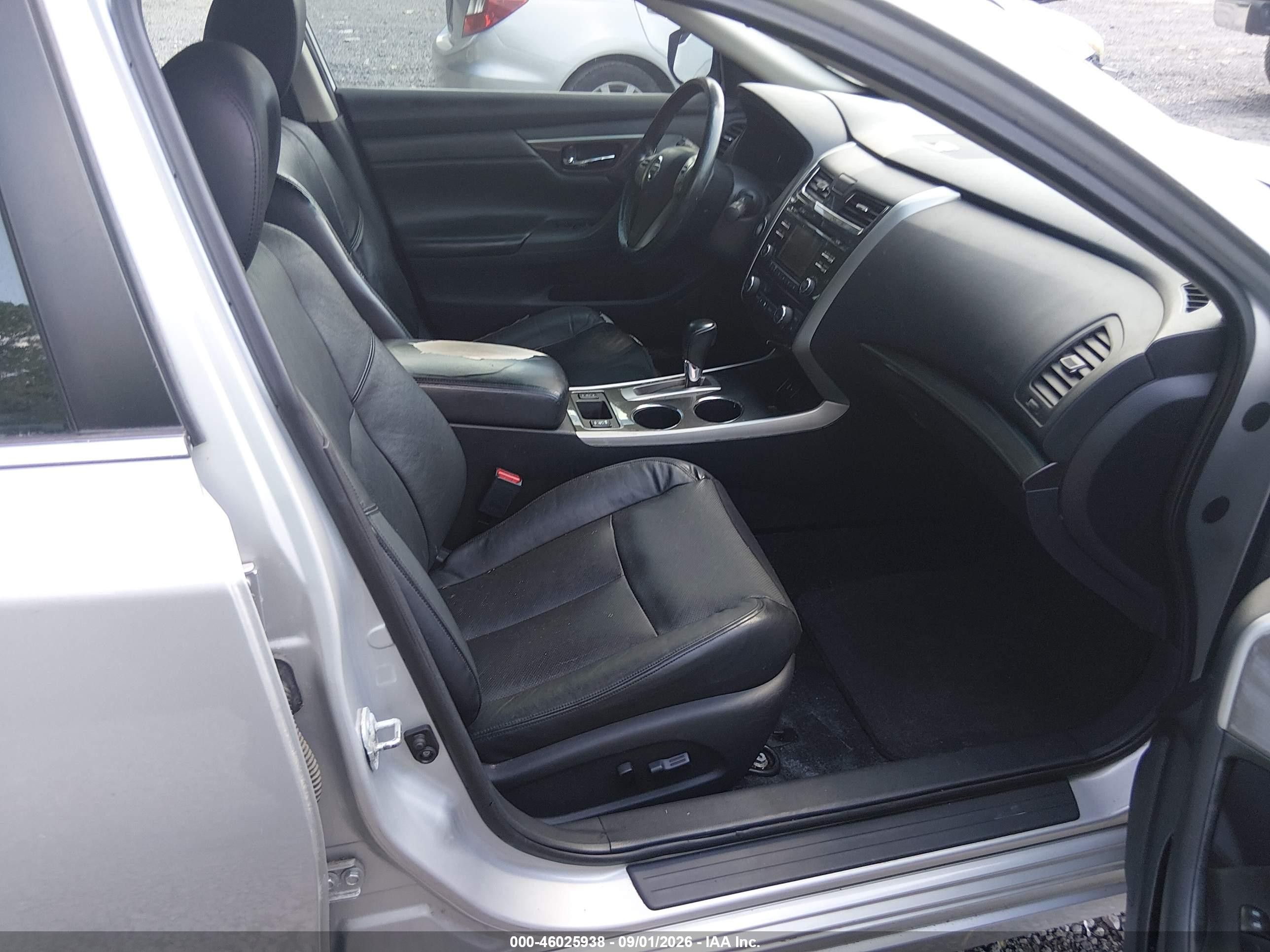 2015 Nissan Altima 2.5 Sl Silver vin: 1N4AL3AP9FC144166