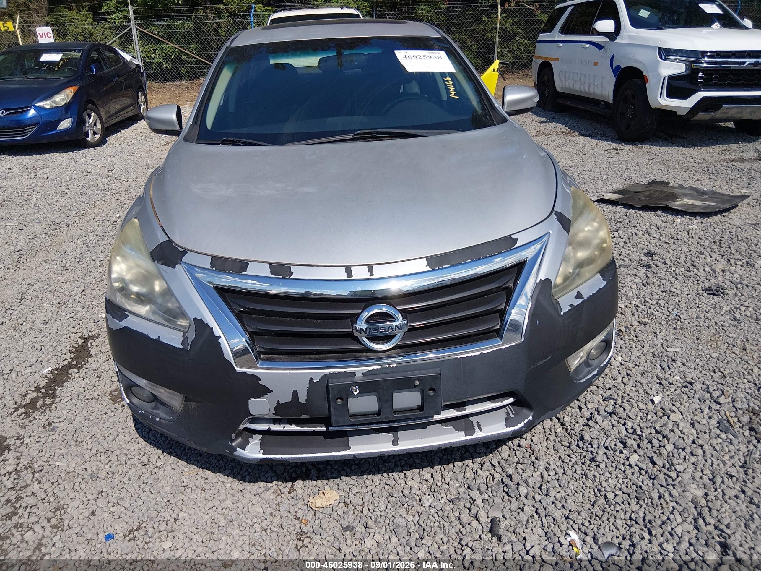 2015 Nissan Altima 2.5 Sl Silver vin: 1N4AL3AP9FC144166
