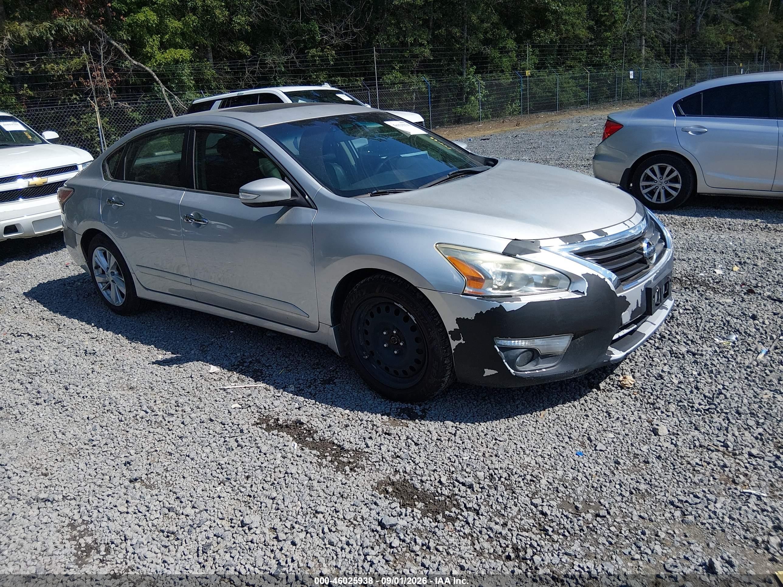 2015 Nissan Altima 2.5 Sl Silver vin: 1N4AL3AP9FC144166
