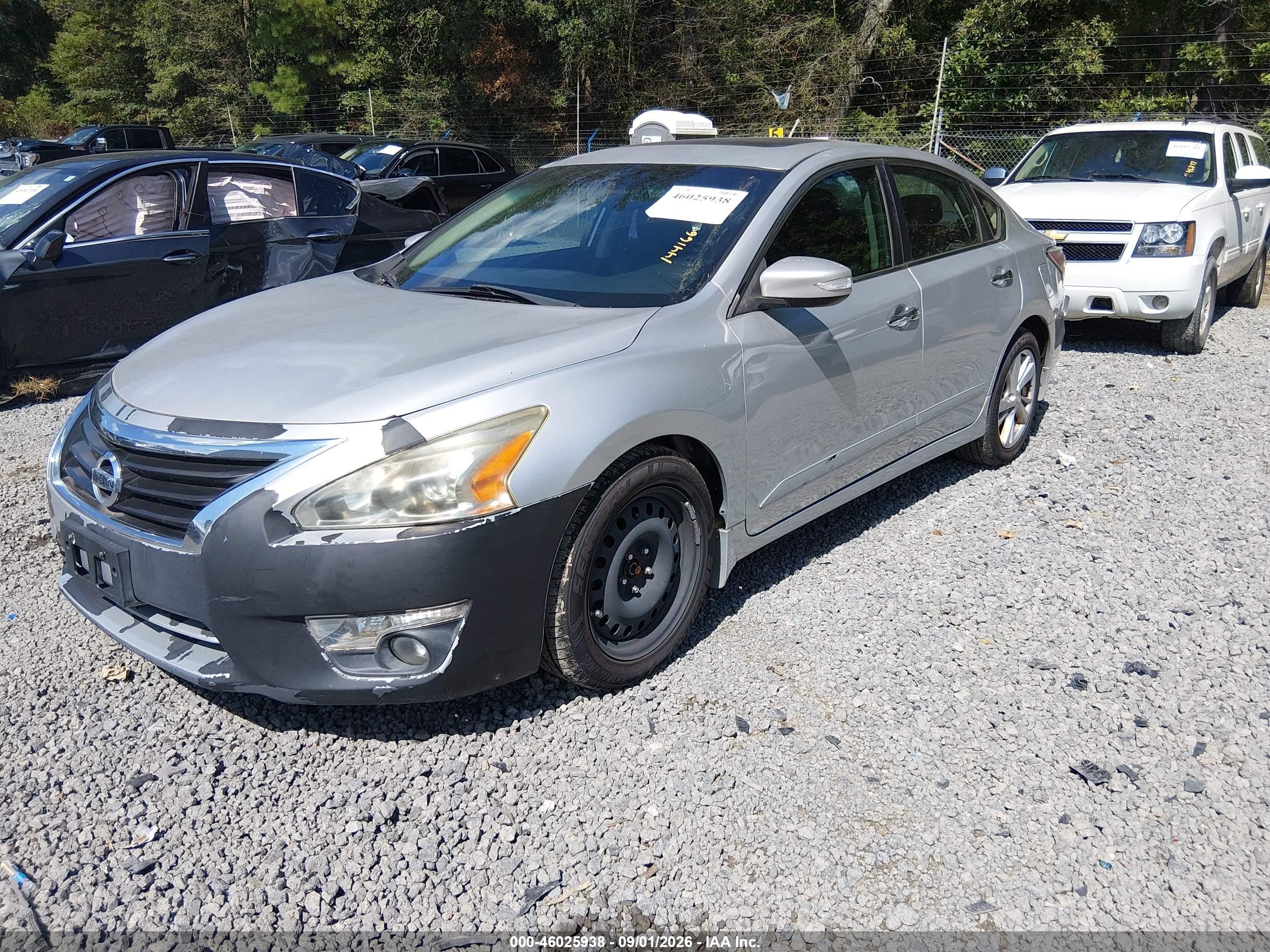 2015 Nissan Altima 2.5 Sl Silver vin: 1N4AL3AP9FC144166