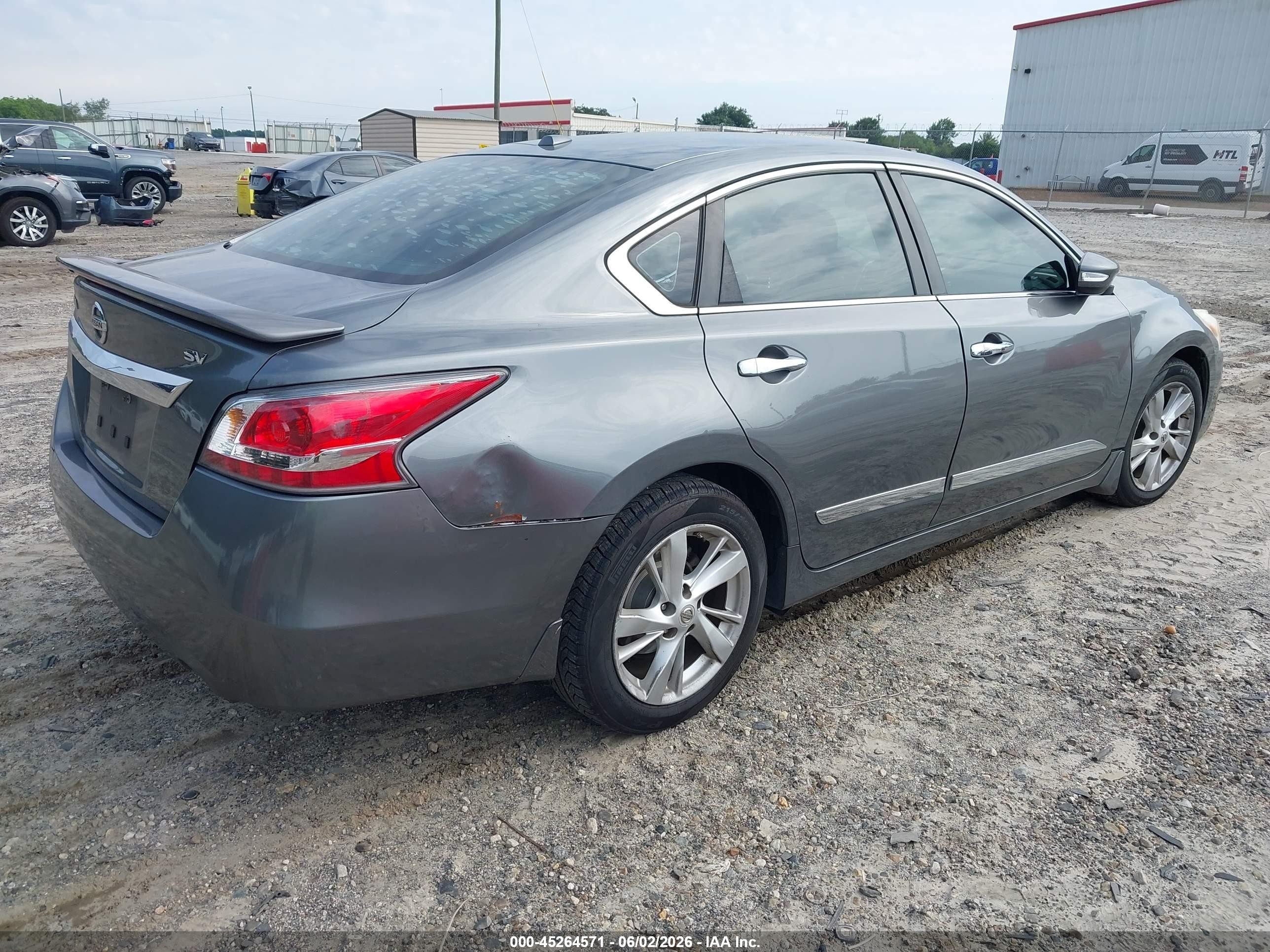 2015 Nissan Altima 2.5 Sv Серый vin: 1N4AL3AP9FC150114