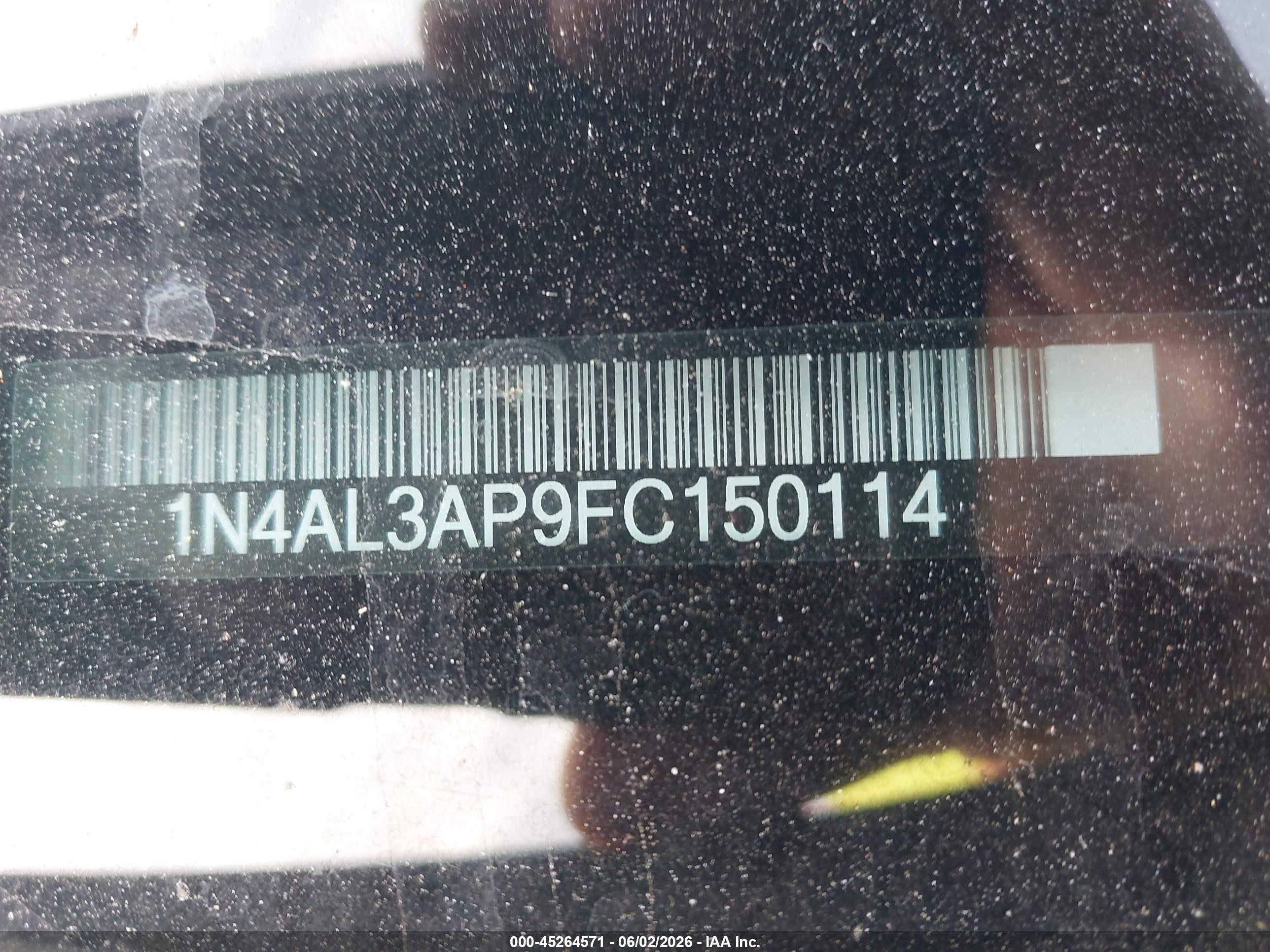 2015 Nissan Altima 2.5 Sv Серый vin: 1N4AL3AP9FC150114