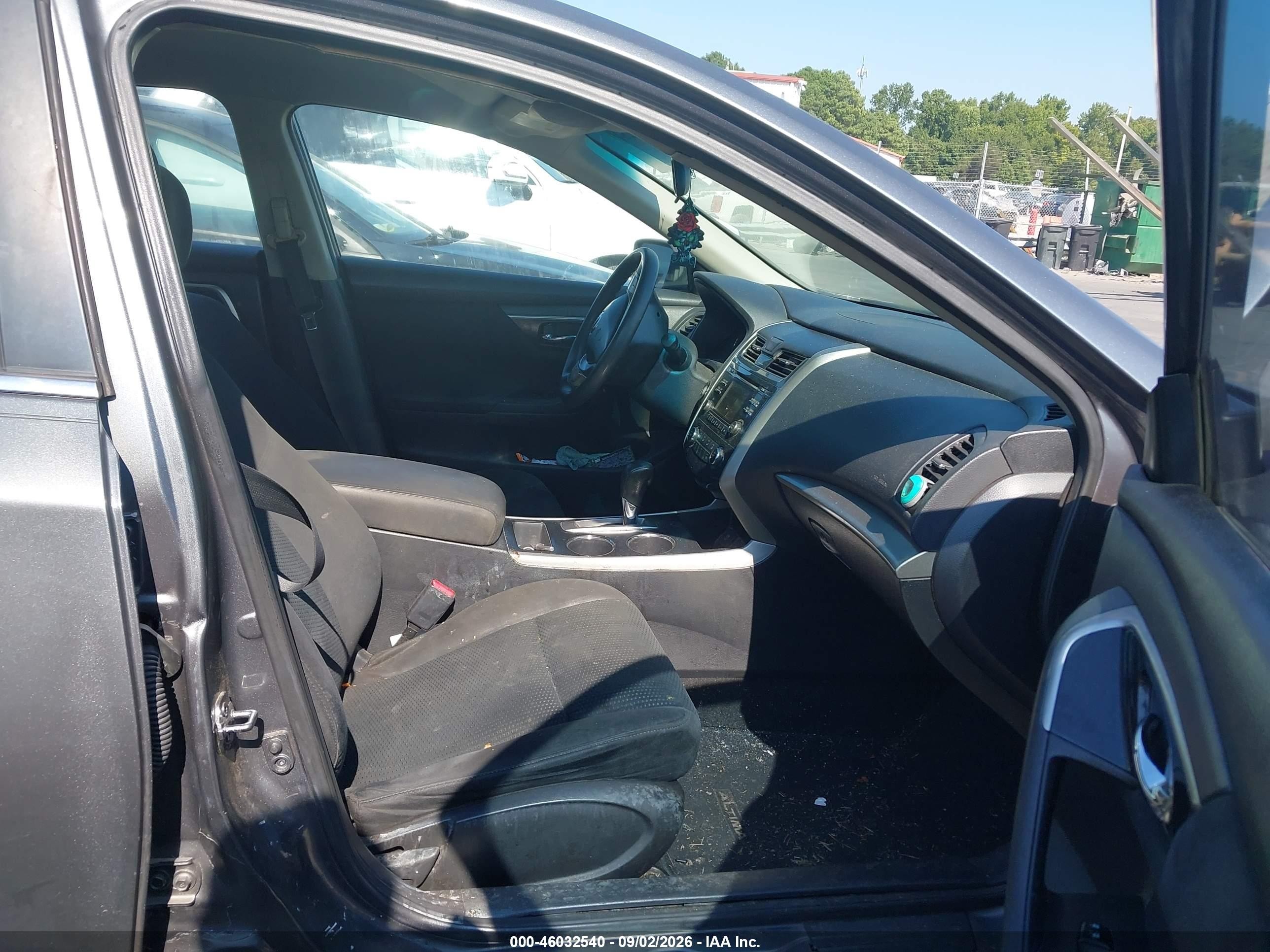 2015 Nissan Altima 2.5 S Black vin: 1N4AL3AP9FC157144