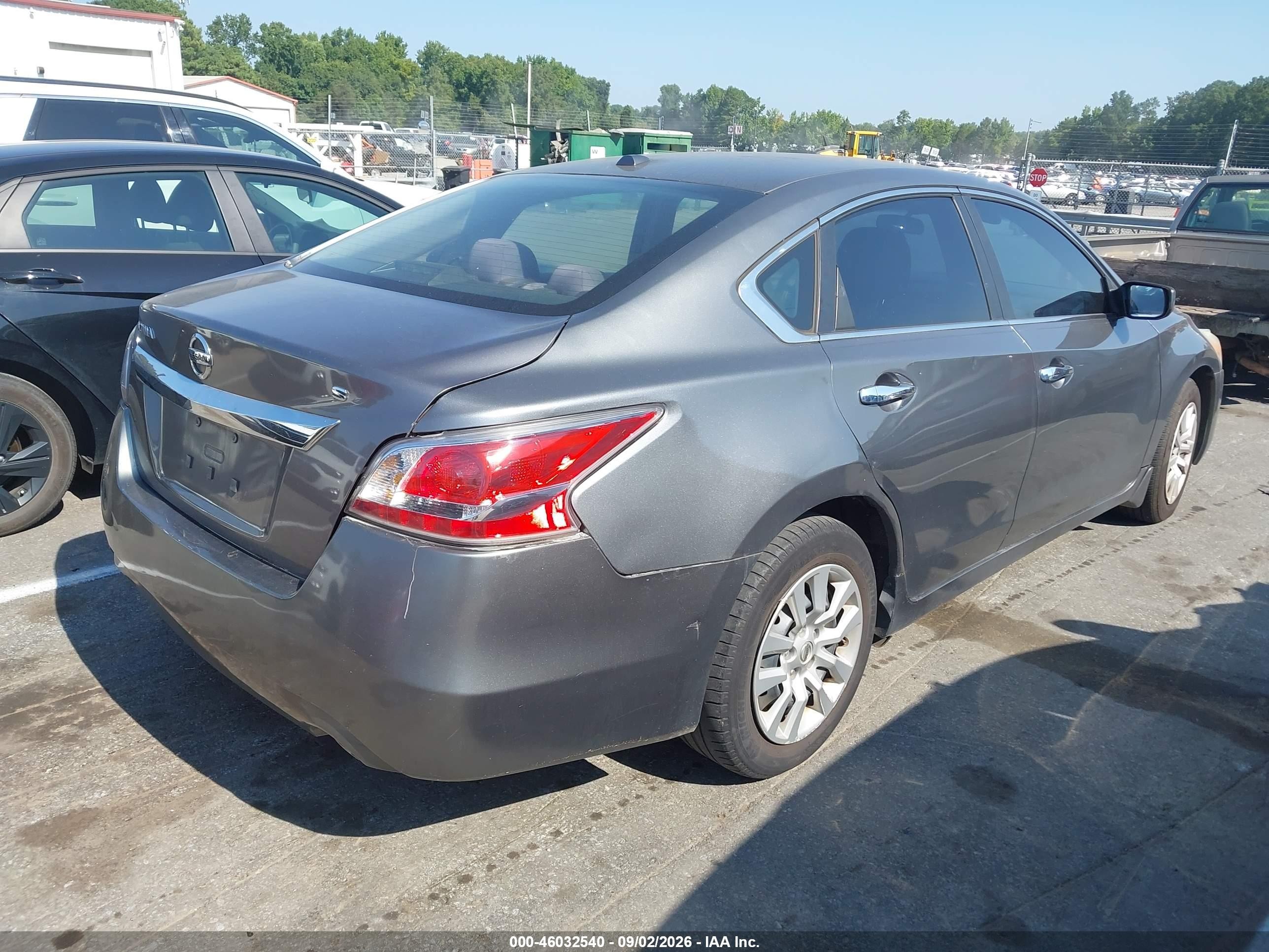 2015 Nissan Altima 2.5 S Black vin: 1N4AL3AP9FC157144