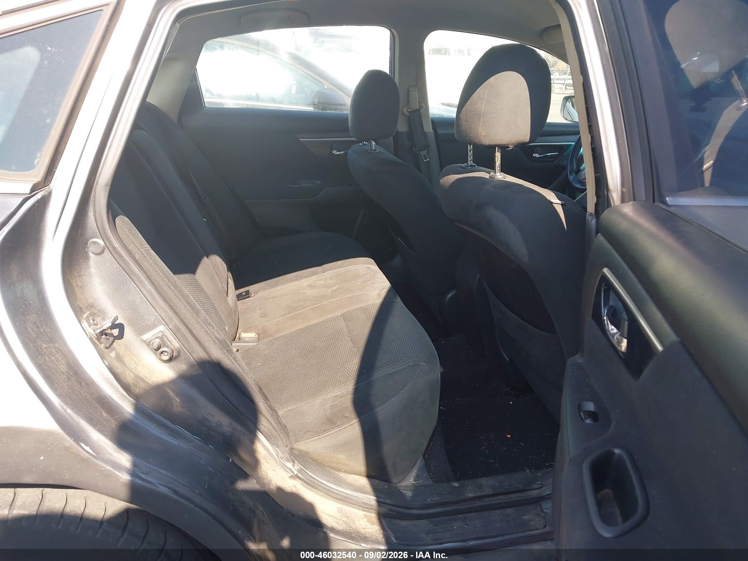 2015 Nissan Altima 2.5 S Black vin: 1N4AL3AP9FC157144