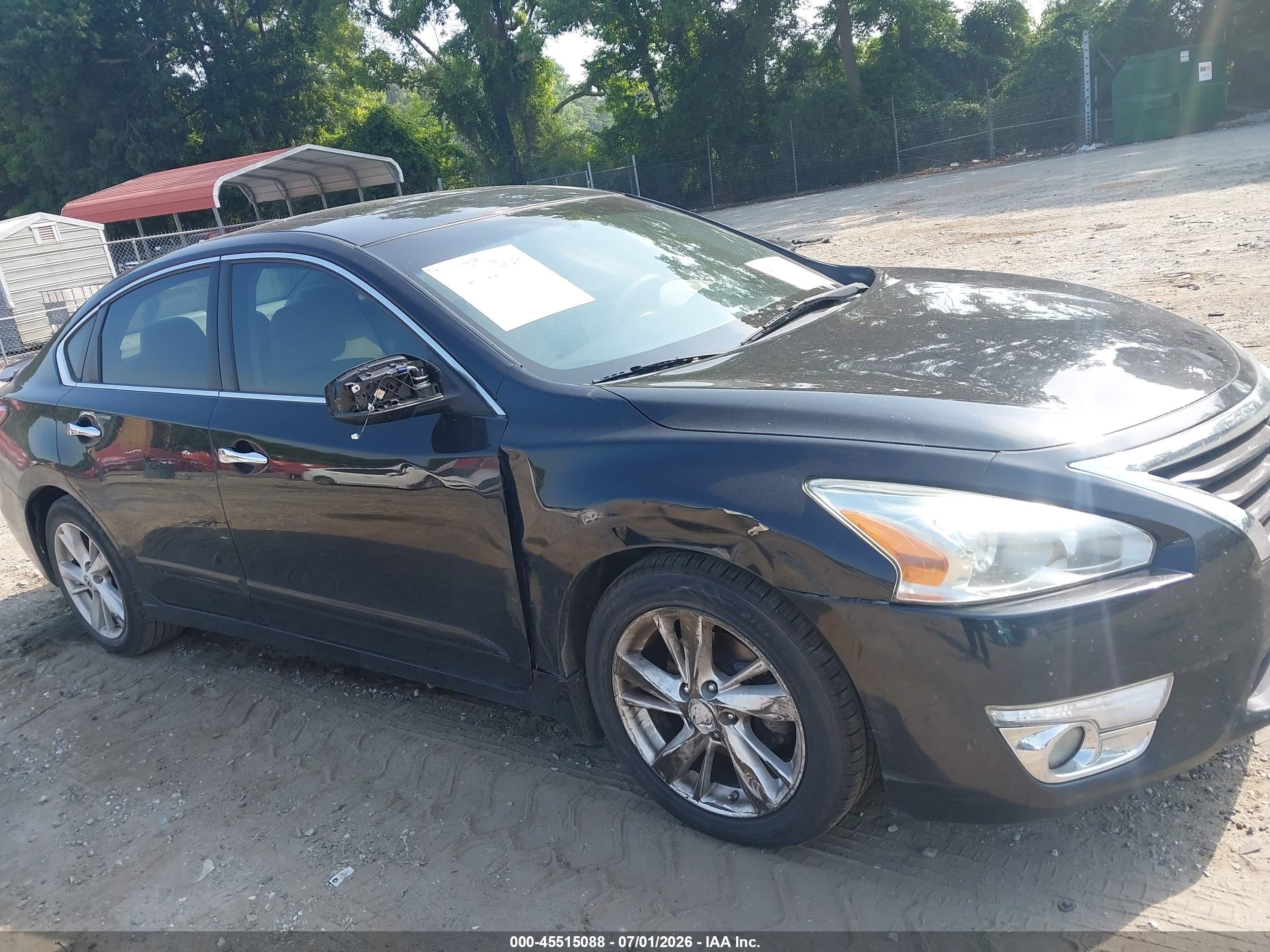 2015 Nissan Altima 2.5 Sv Black vin: 1N4AL3AP9FC171187