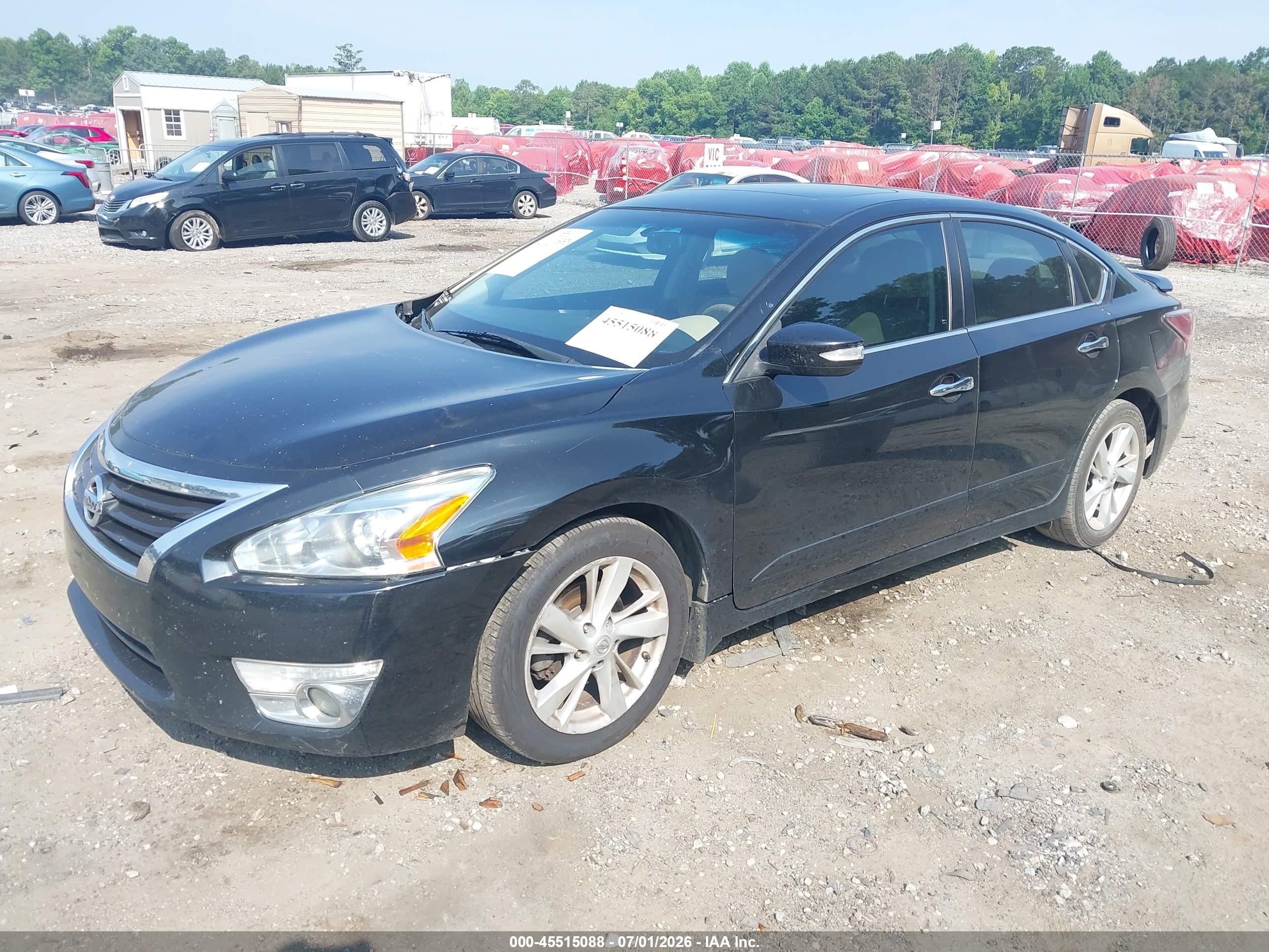 2015 Nissan Altima 2.5 Sv Black vin: 1N4AL3AP9FC171187
