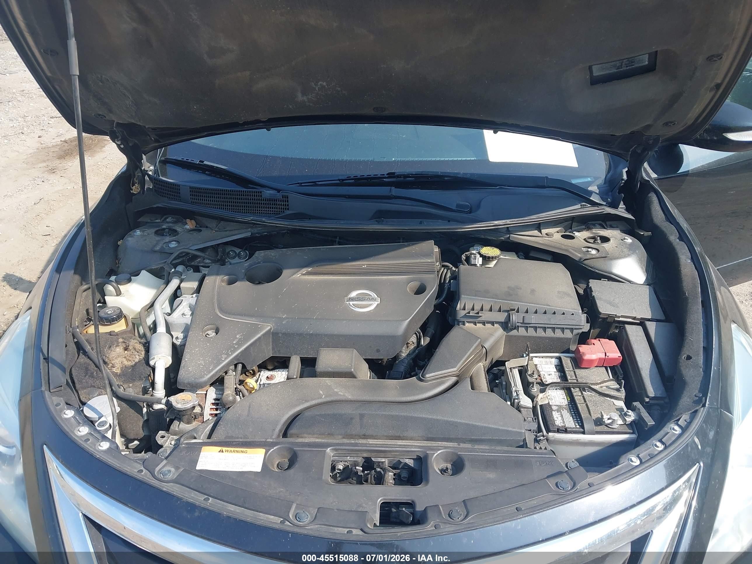 2015 Nissan Altima 2.5 Sv Black vin: 1N4AL3AP9FC171187