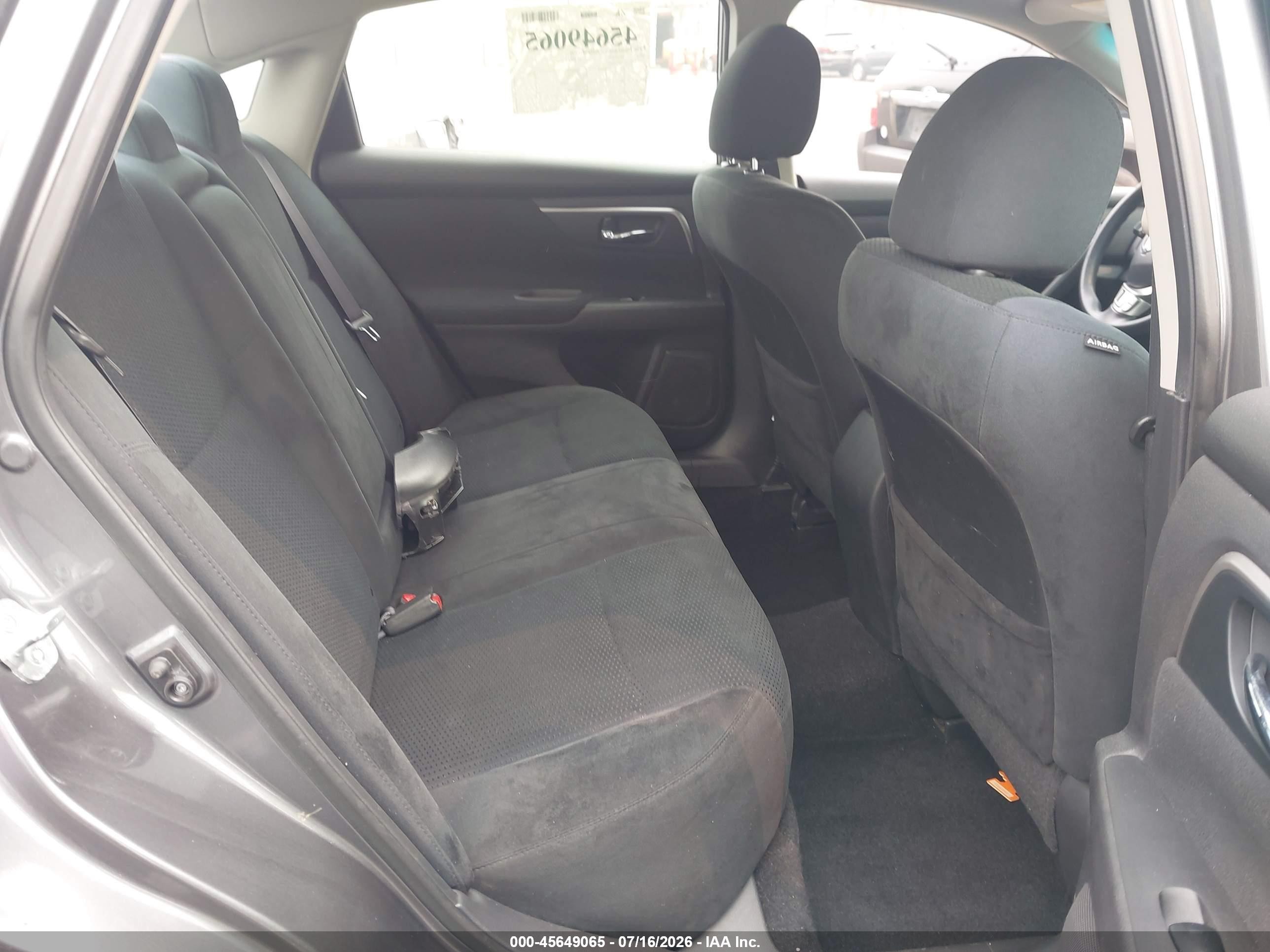 2015 Nissan Altima 2.5 S Gray vin: 1N4AL3AP9FC179094