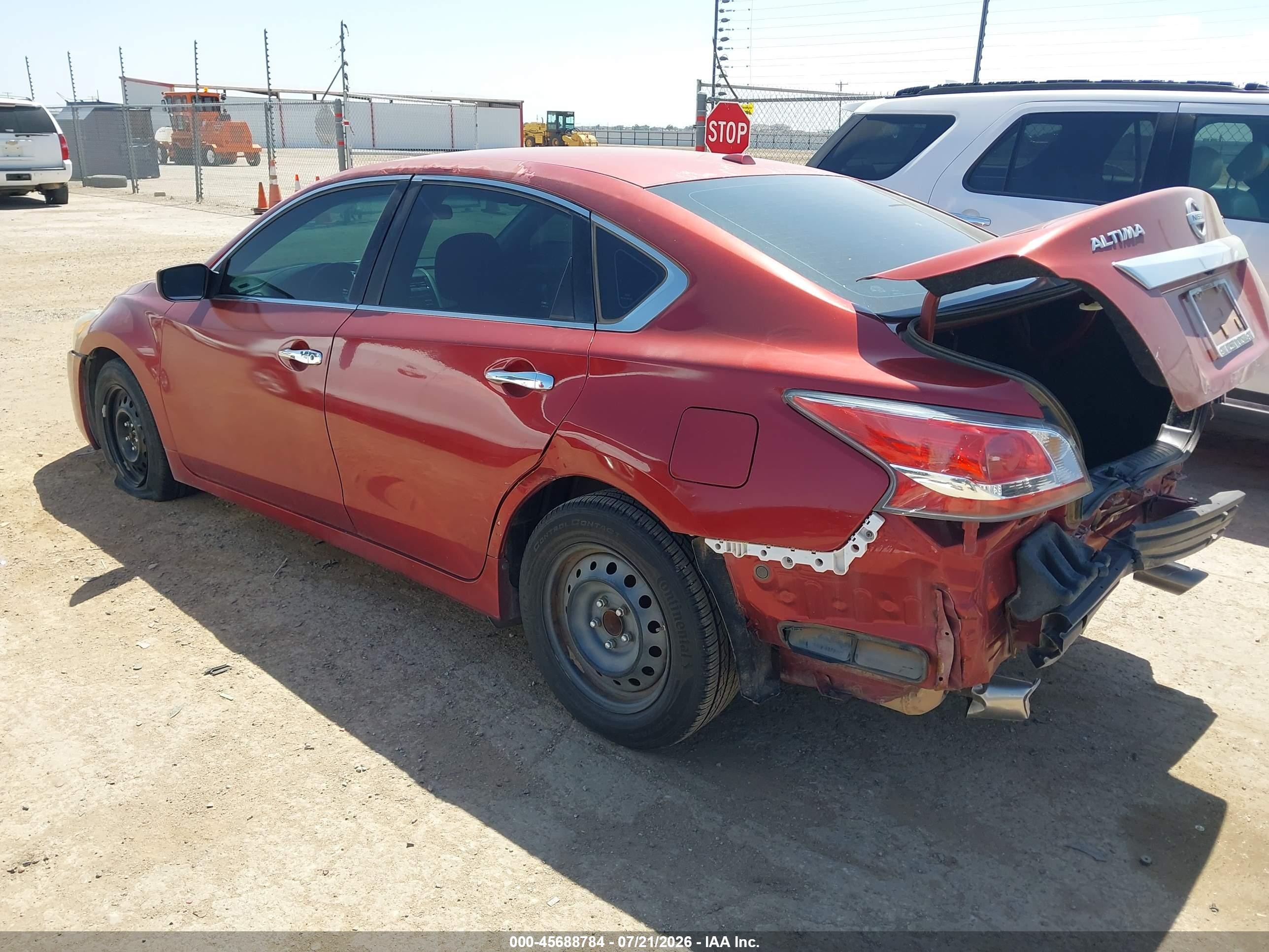 2015 Nissan Altima 2.5/2.5 S/2.5 Sl/2.5 Sv Red vin: 1N4AL3AP9FC181461
