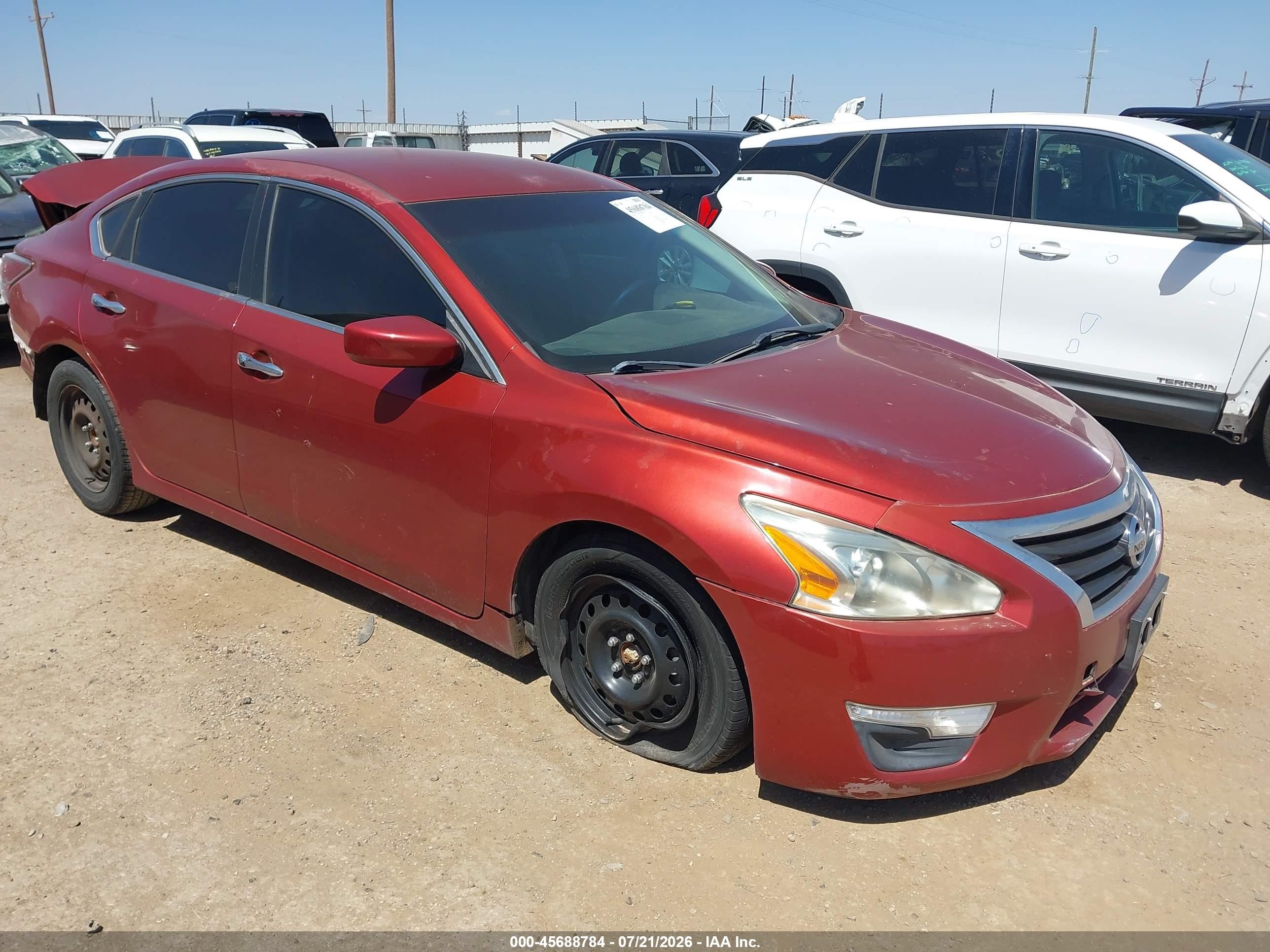 2015 Nissan Altima 2.5/2.5 S/2.5 Sl/2.5 Sv Red vin: 1N4AL3AP9FC181461