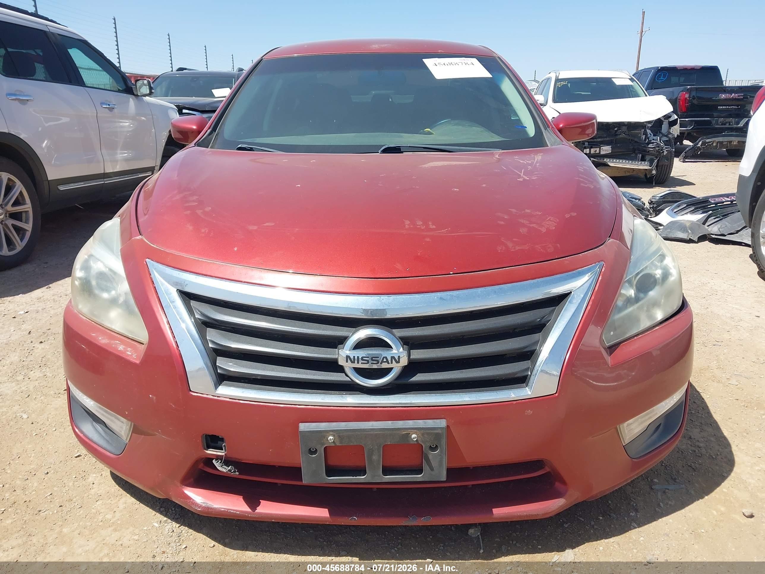 2015 Nissan Altima 2.5/2.5 S/2.5 Sl/2.5 Sv Red vin: 1N4AL3AP9FC181461