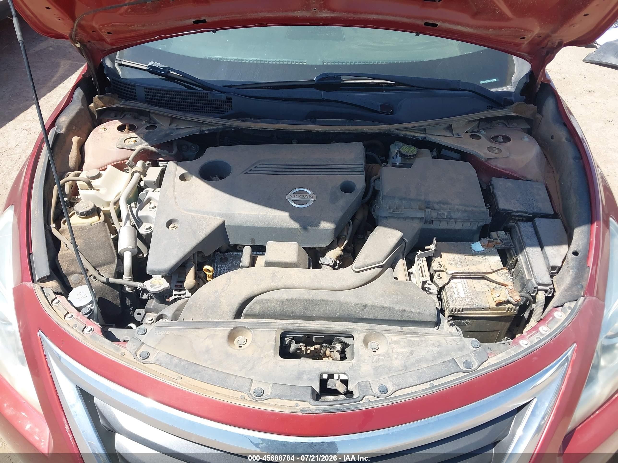 2015 Nissan Altima 2.5/2.5 S/2.5 Sl/2.5 Sv Red vin: 1N4AL3AP9FC181461