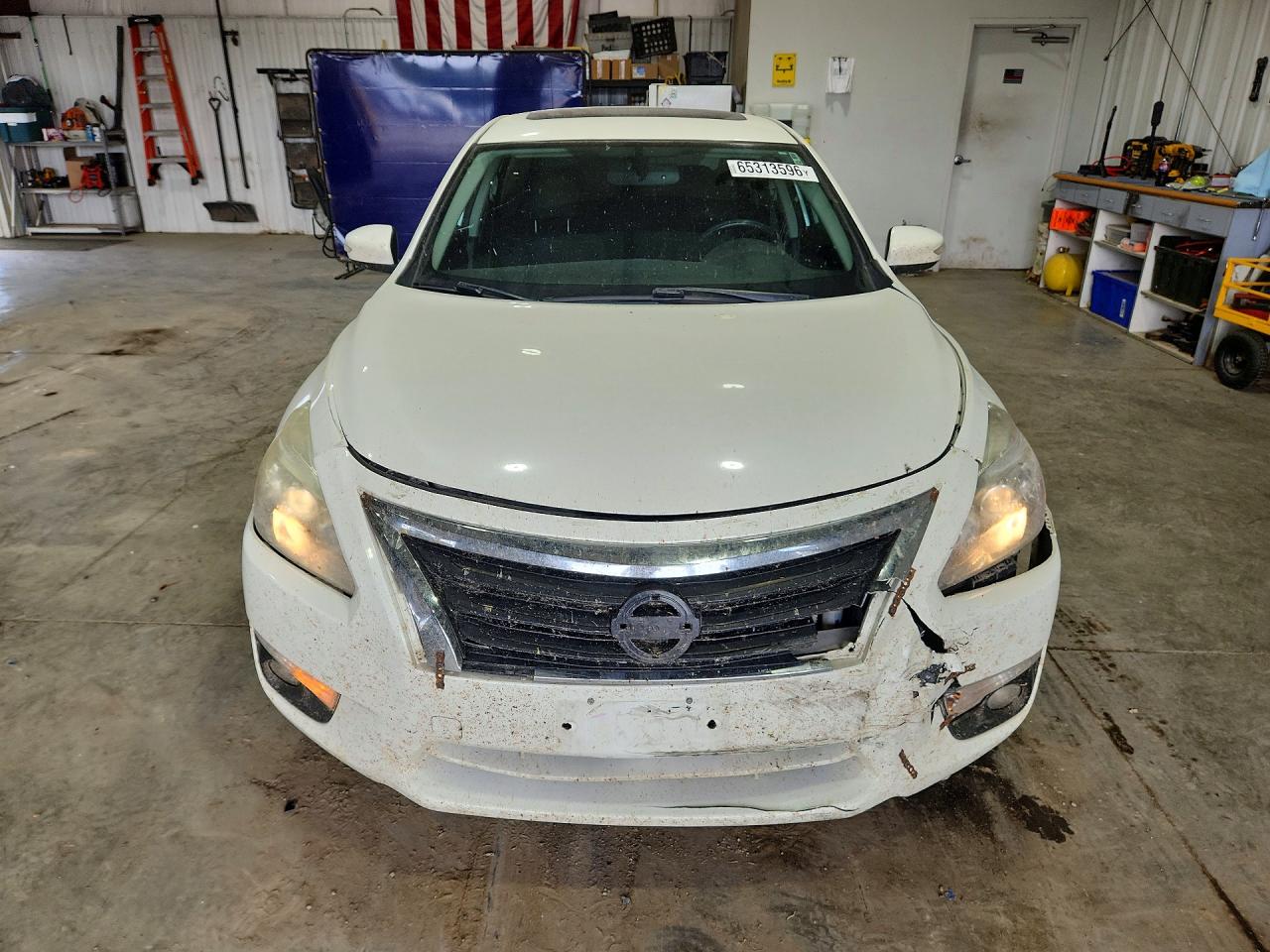 2015 Nissan Altima 2.5 Sv White vin: 1N4AL3AP9FC192458