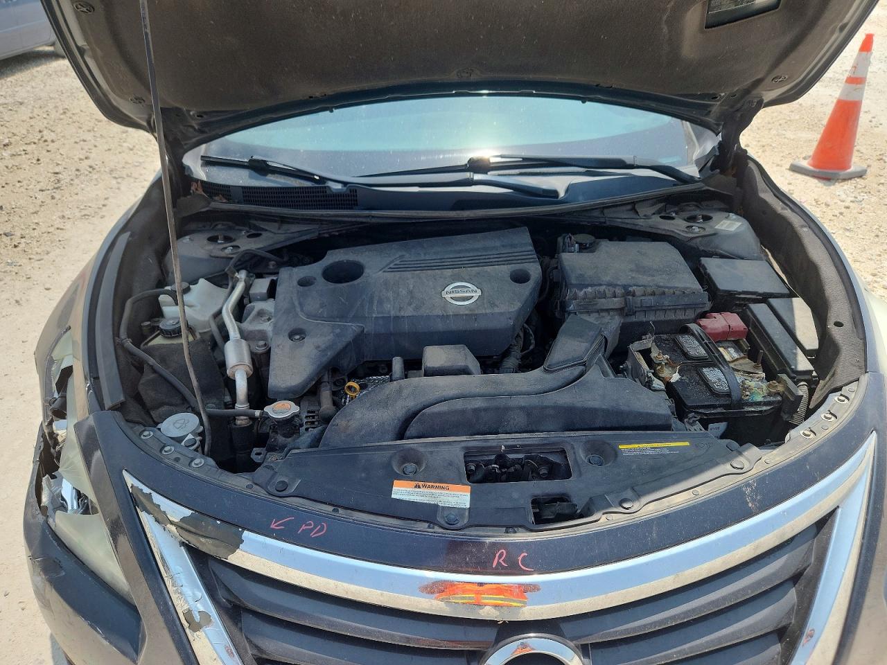 2015 Nissan Altima 2.5 Sv Gray vin: 1N4AL3AP9FC192802