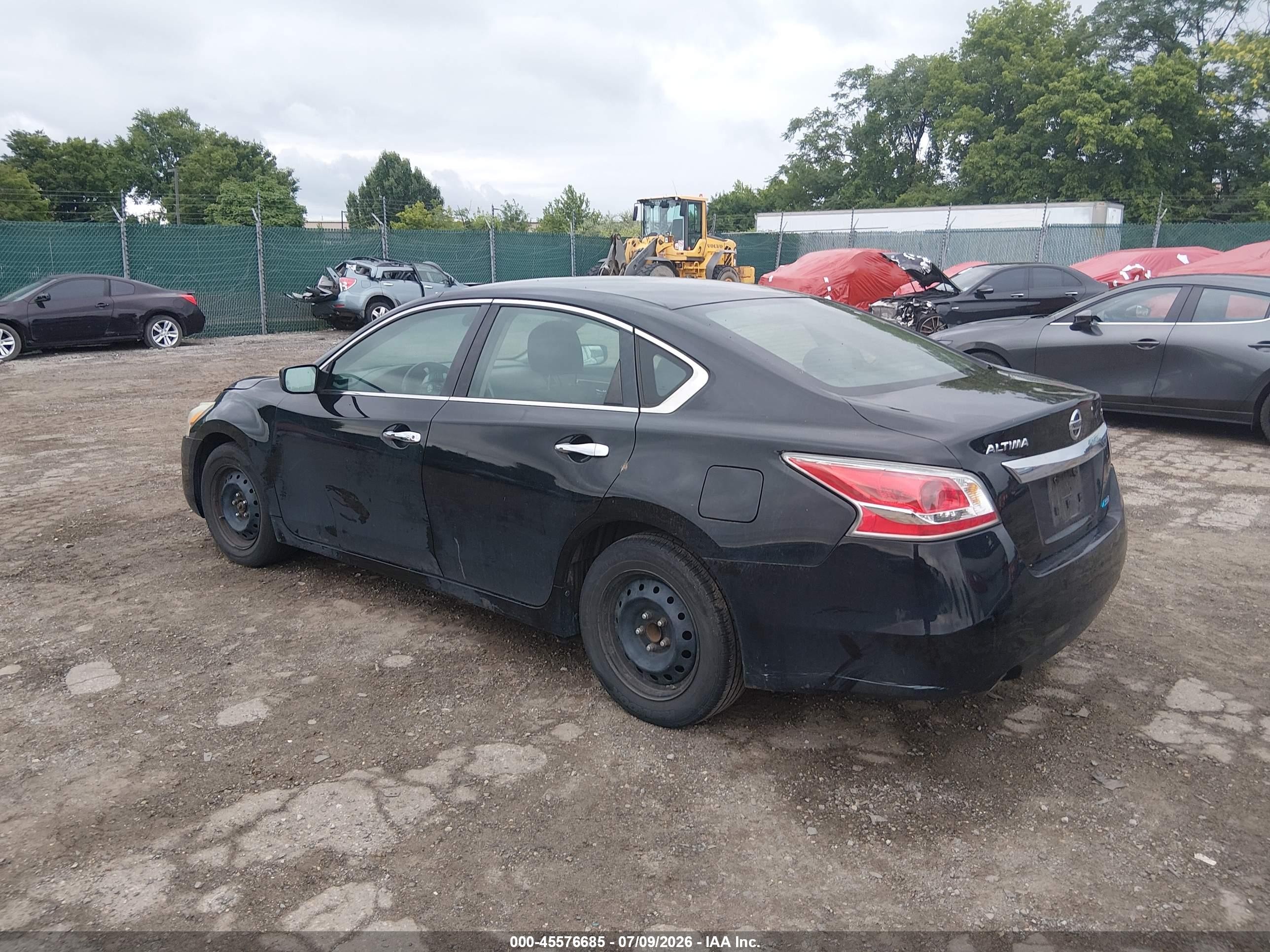 2015 Nissan Altima 2.5 S Black vin: 1N4AL3AP9FC203457