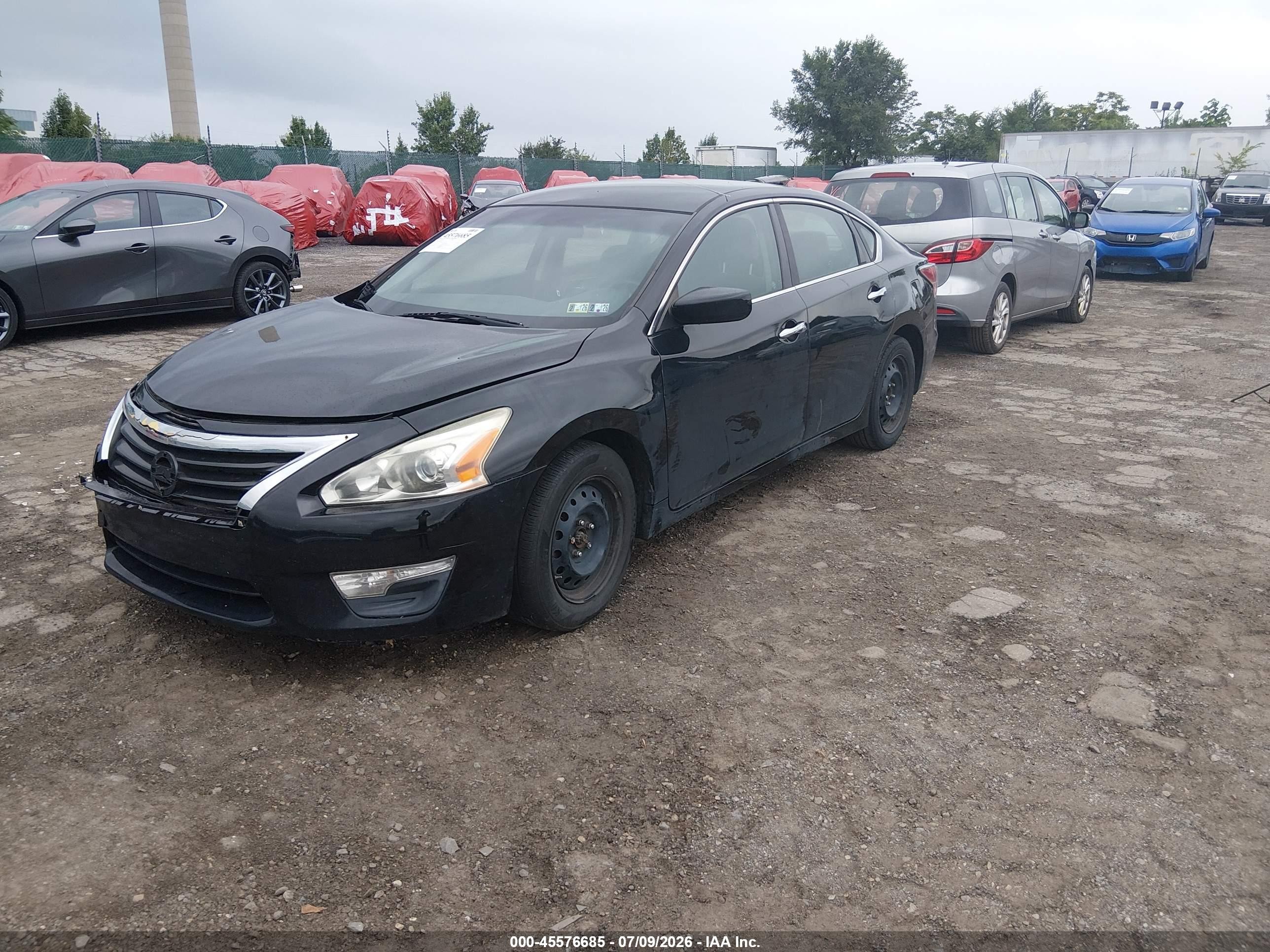 2015 Nissan Altima 2.5 S Black vin: 1N4AL3AP9FC203457