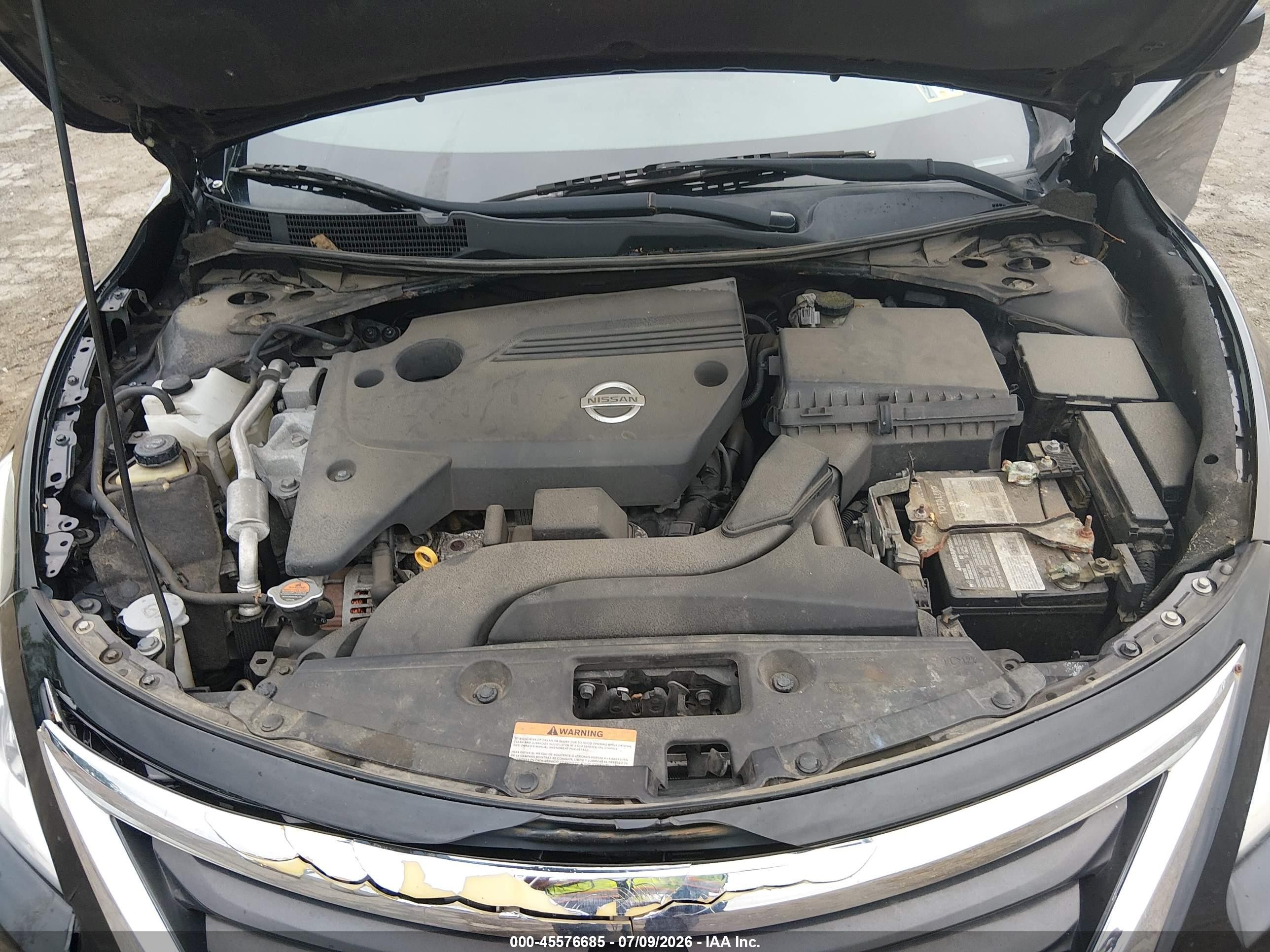 2015 Nissan Altima 2.5 S Black vin: 1N4AL3AP9FC203457