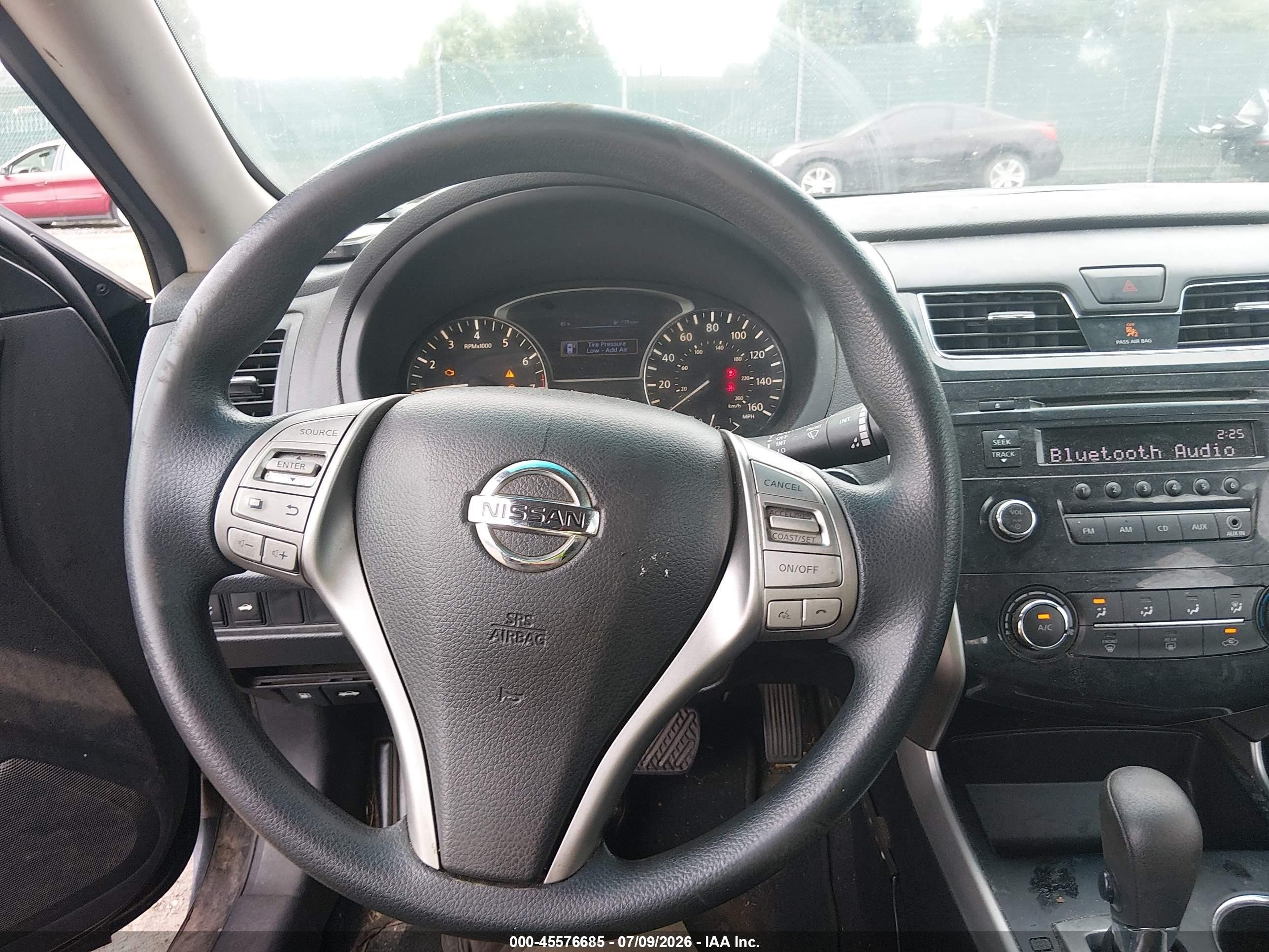2015 Nissan Altima 2.5 S Black vin: 1N4AL3AP9FC203457