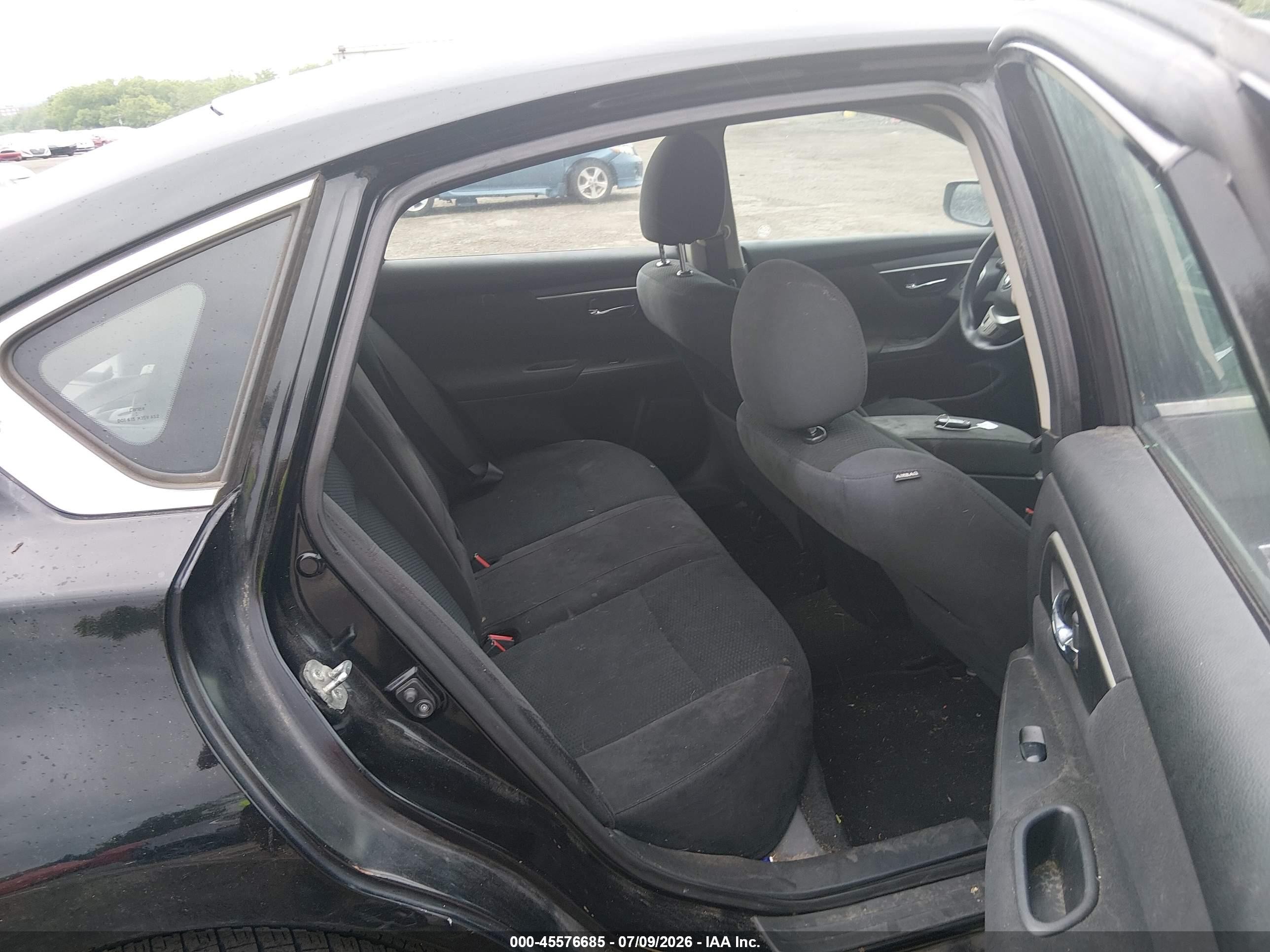 2015 Nissan Altima 2.5 S Black vin: 1N4AL3AP9FC203457